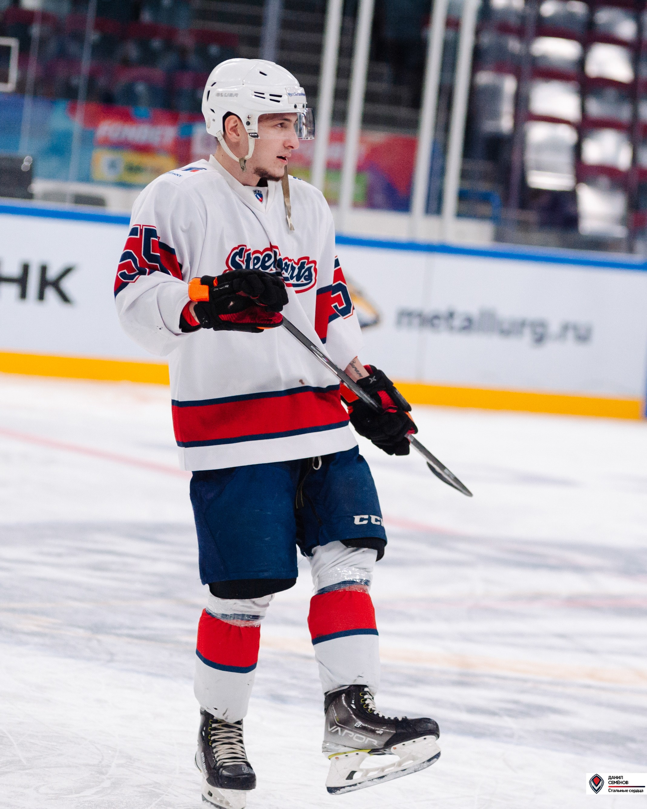 Чемпионат СХЛ. Стальные сердца — Газовик. Фотограф Магнитогорск Данил Семенов