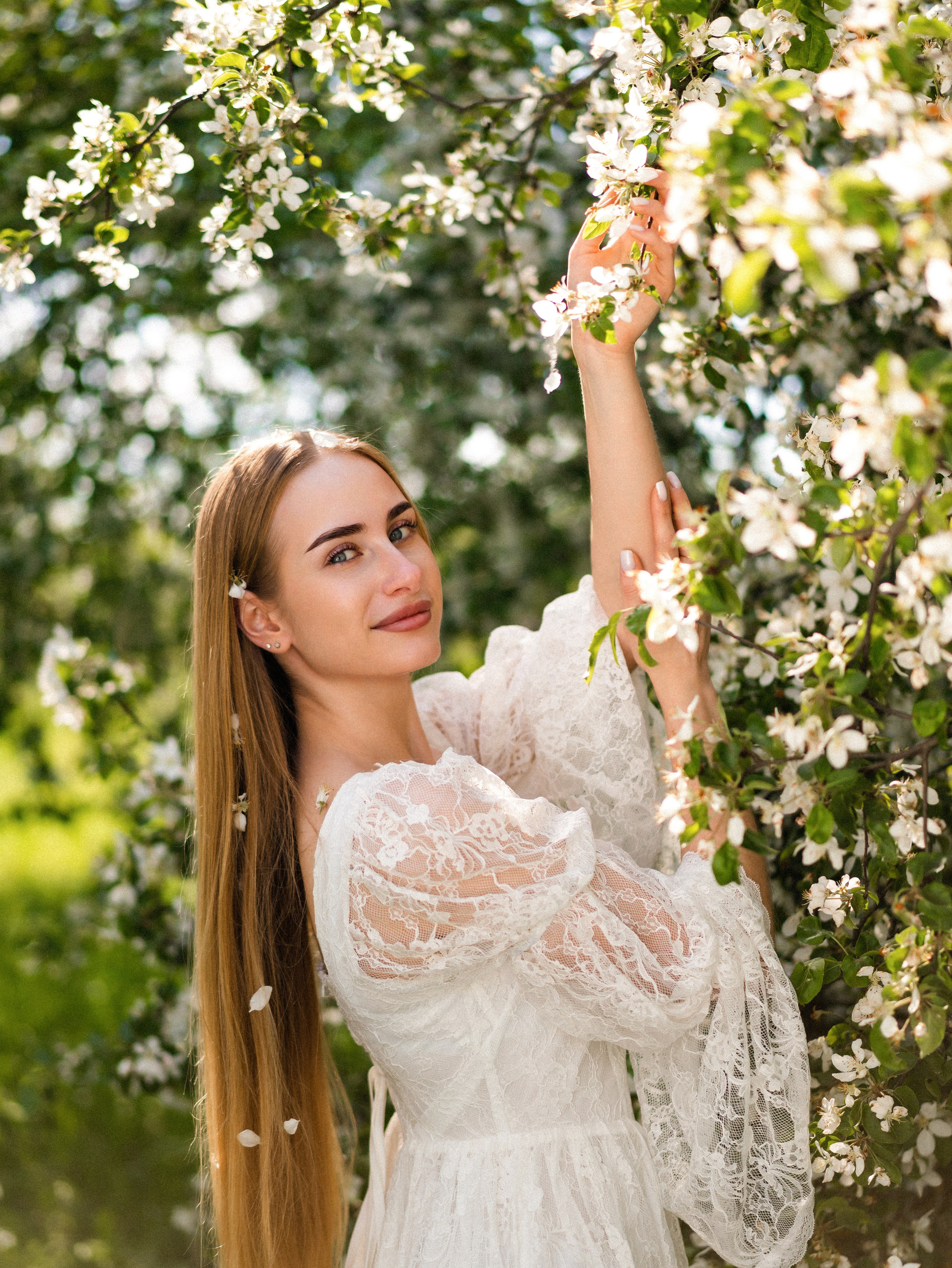 Ксения — фотосессия в весеннем стиле. Фотограф Москва