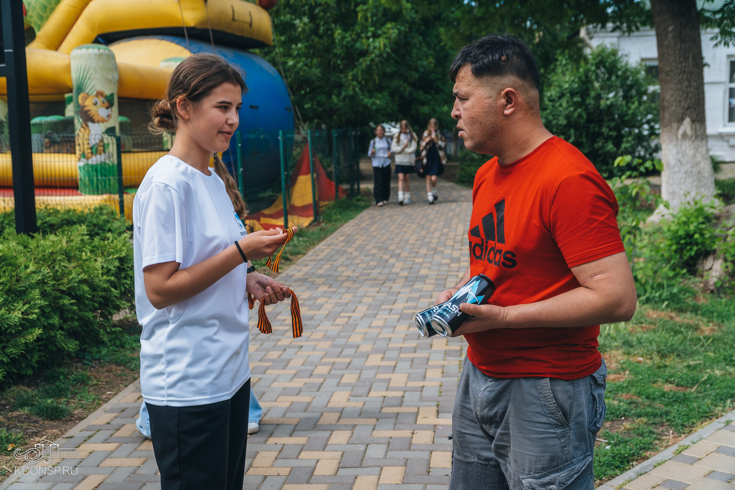 «Георгиевская ленточка». Новотитаровский Дом культуры