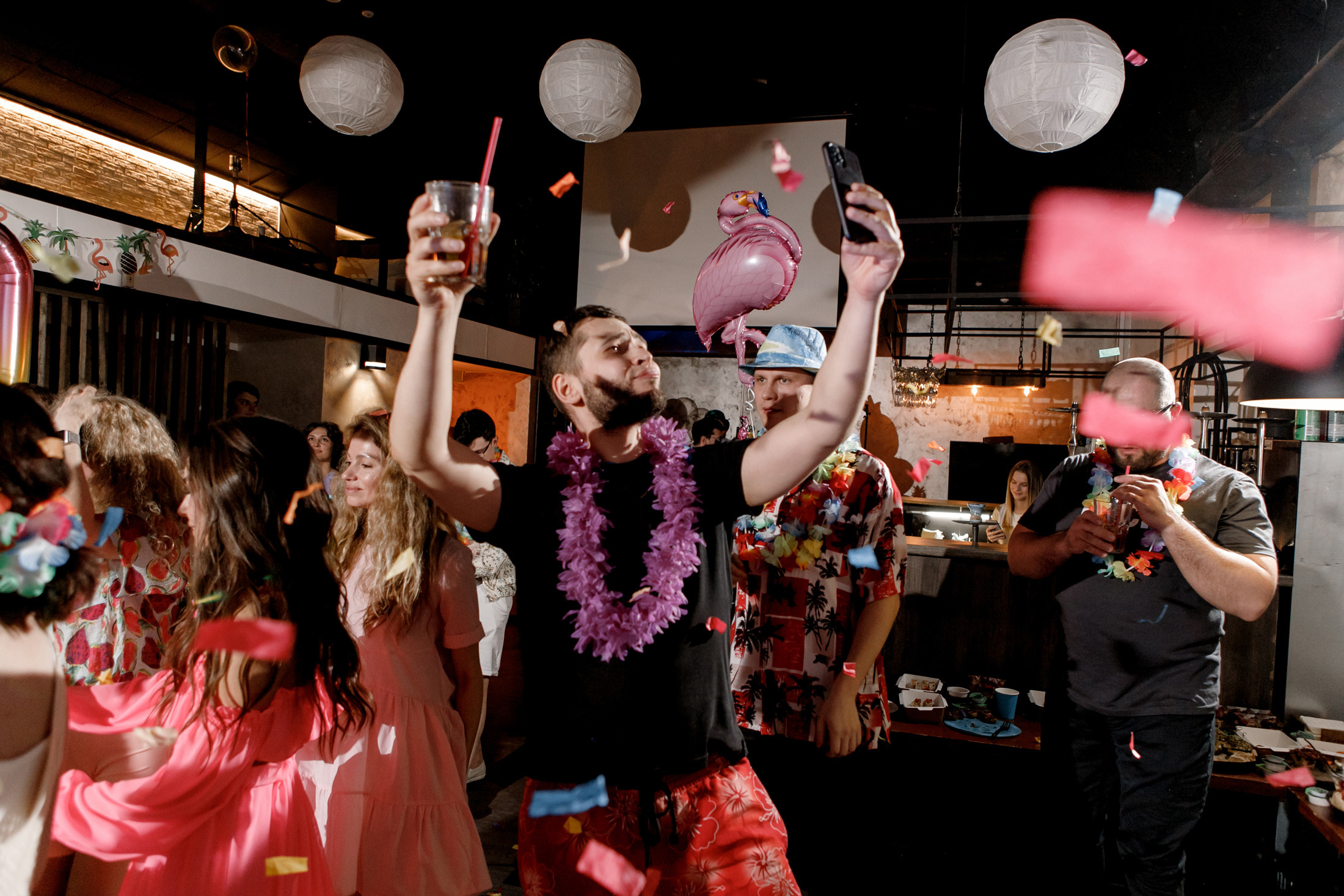 Вечеринка. Фотограф Артем Утешев