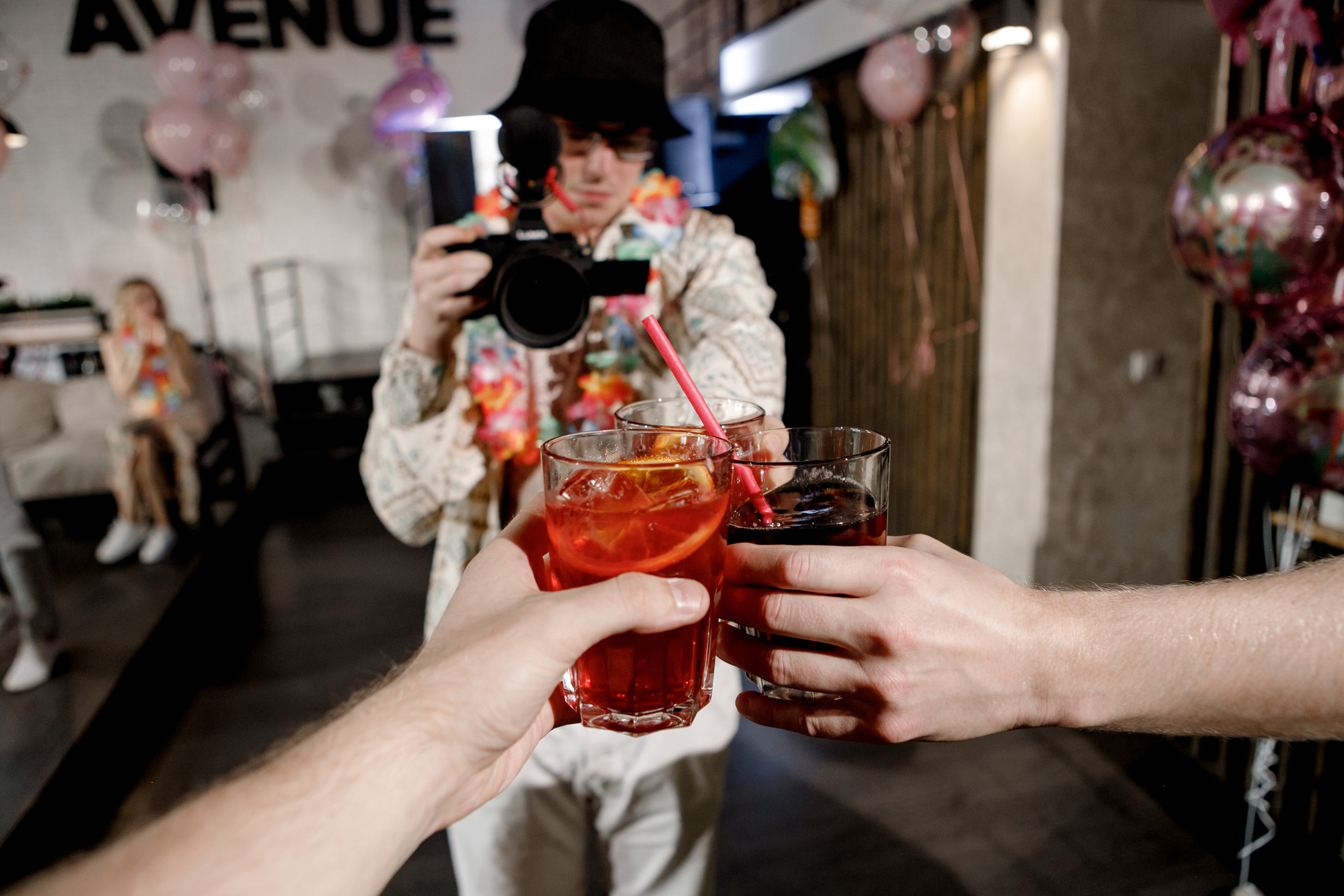 Вечеринка. Фотограф Артем Утешев