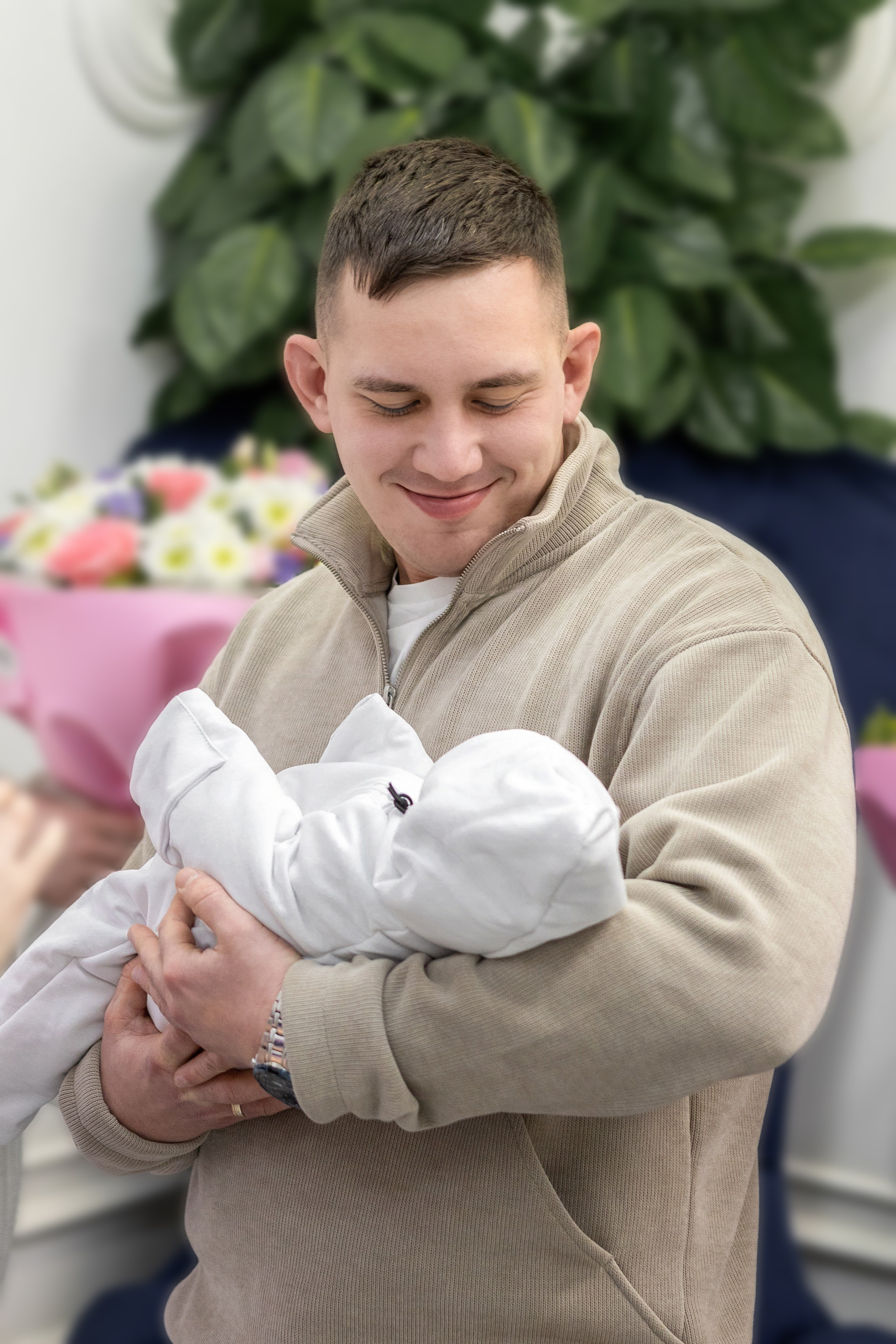 Выписка. Семейный, детский, фотограф новорожденных в Москве