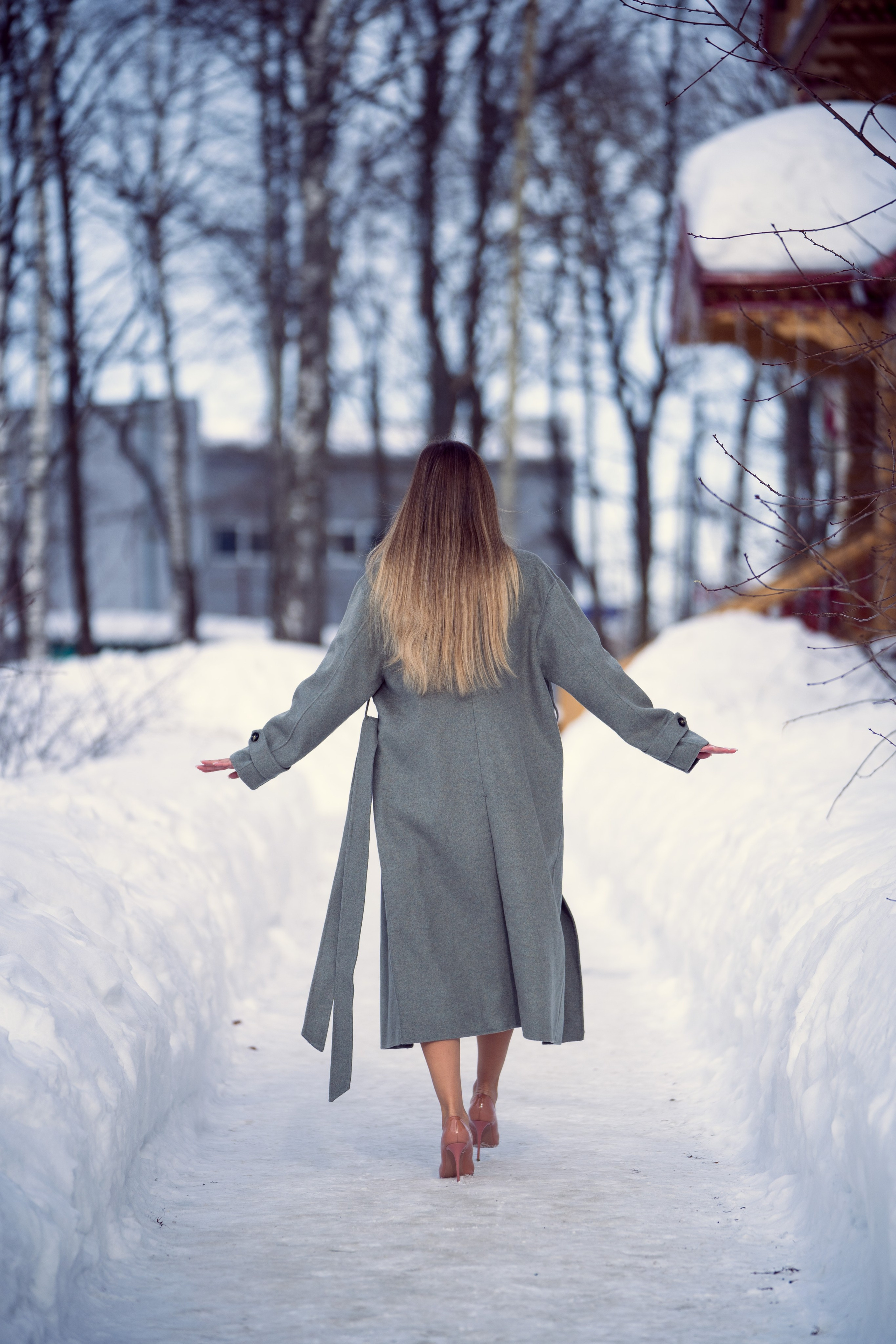 Зимний портрет для Екатерины. Каталожная и промышленная съемка в Москве Александр Плонский