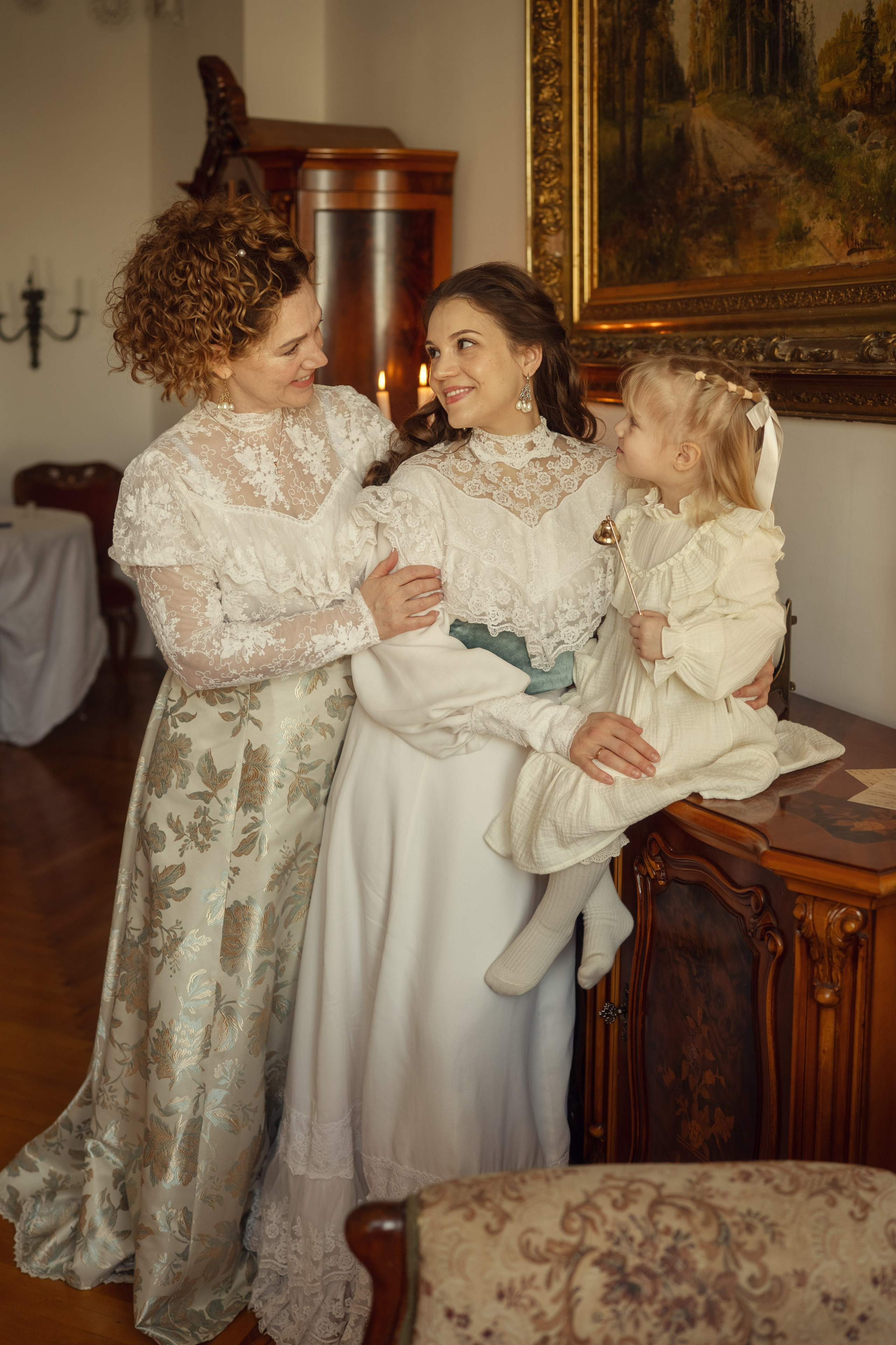 Винтажная семейная. Детский и семейный фотограф Маша Ленгауэр