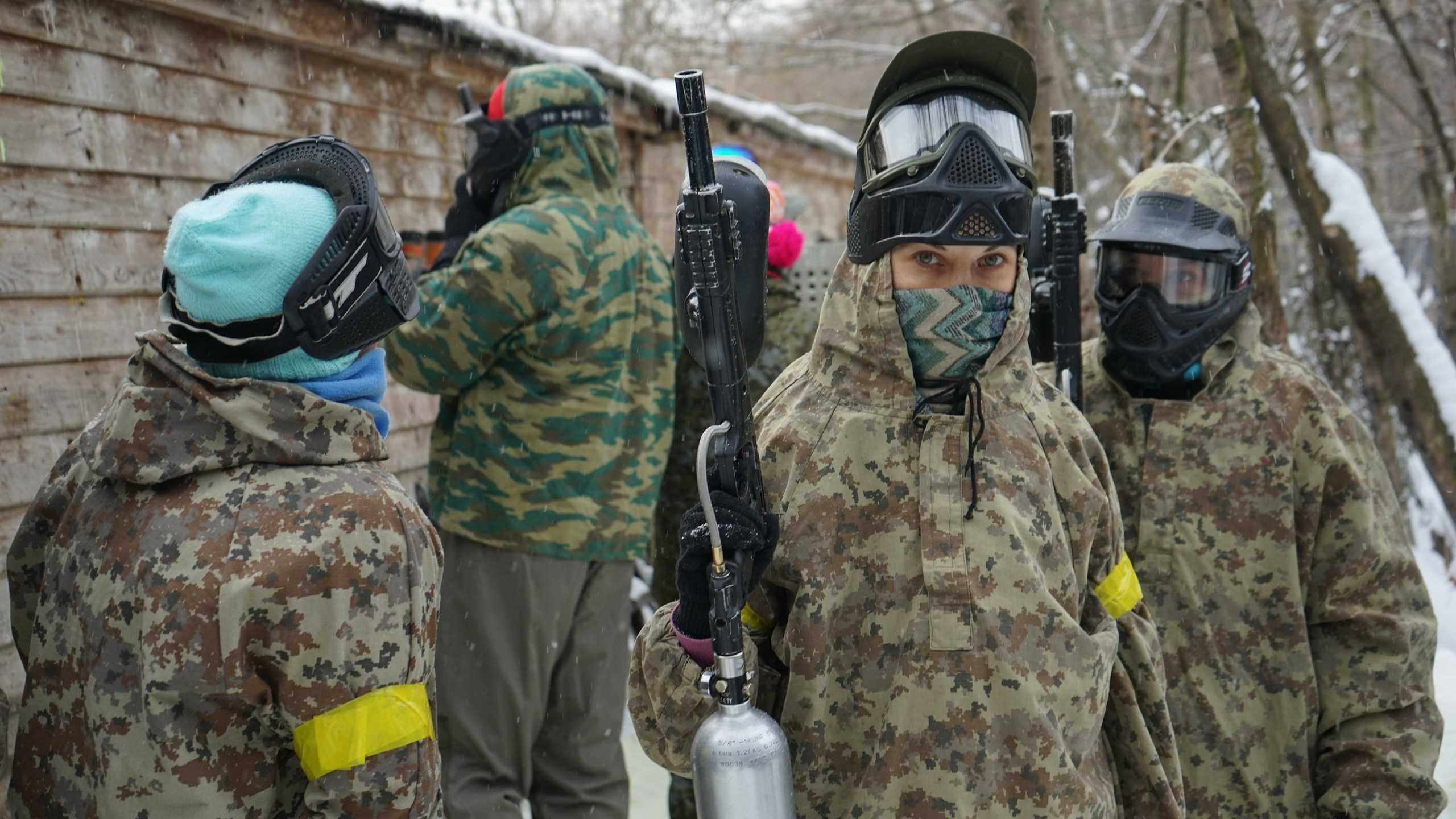 Пейнтбол + шашлыки | 21.02.2021. Галерея Фантим