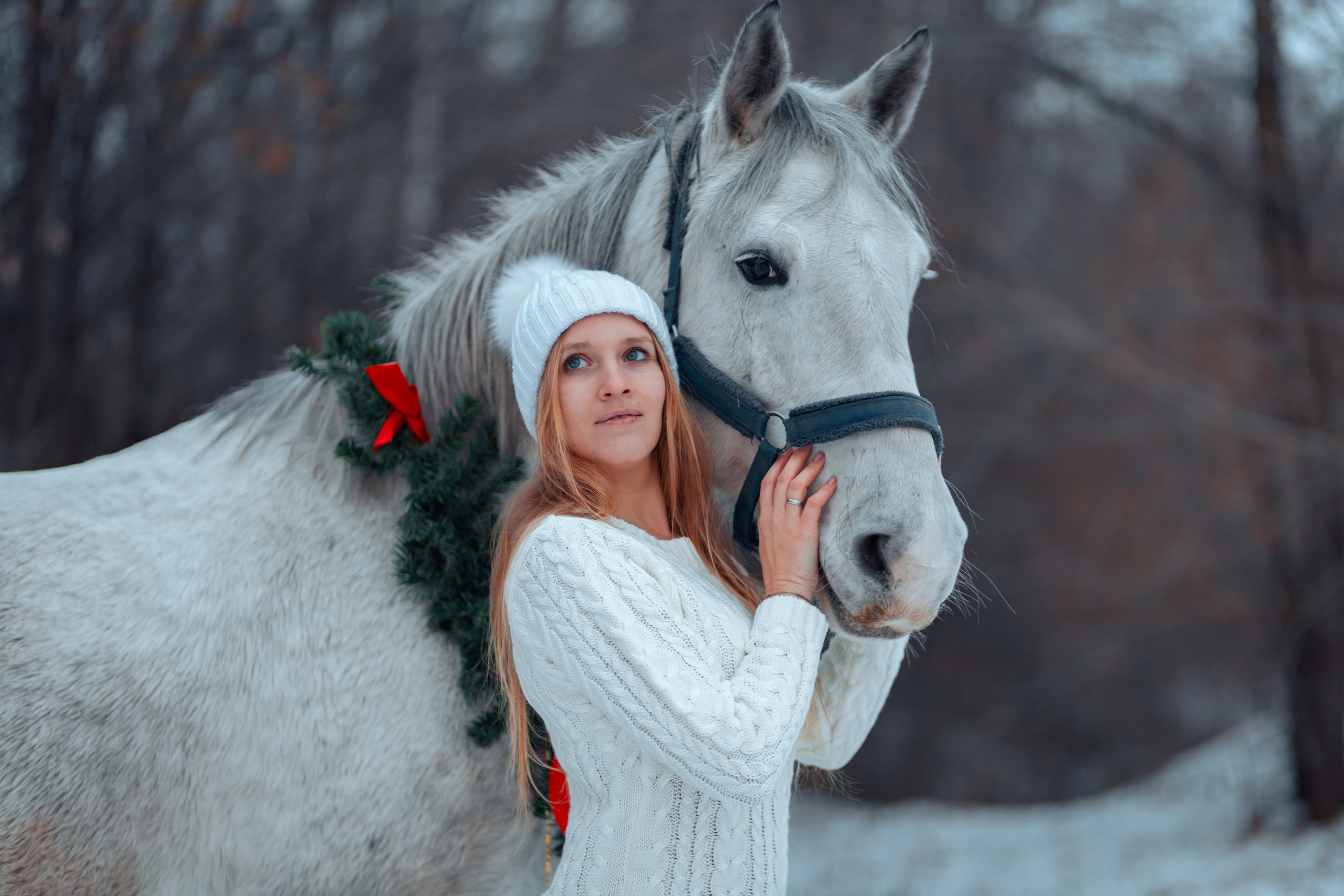С животными. Свадебный фотограф Красноярск — Кристина Ива