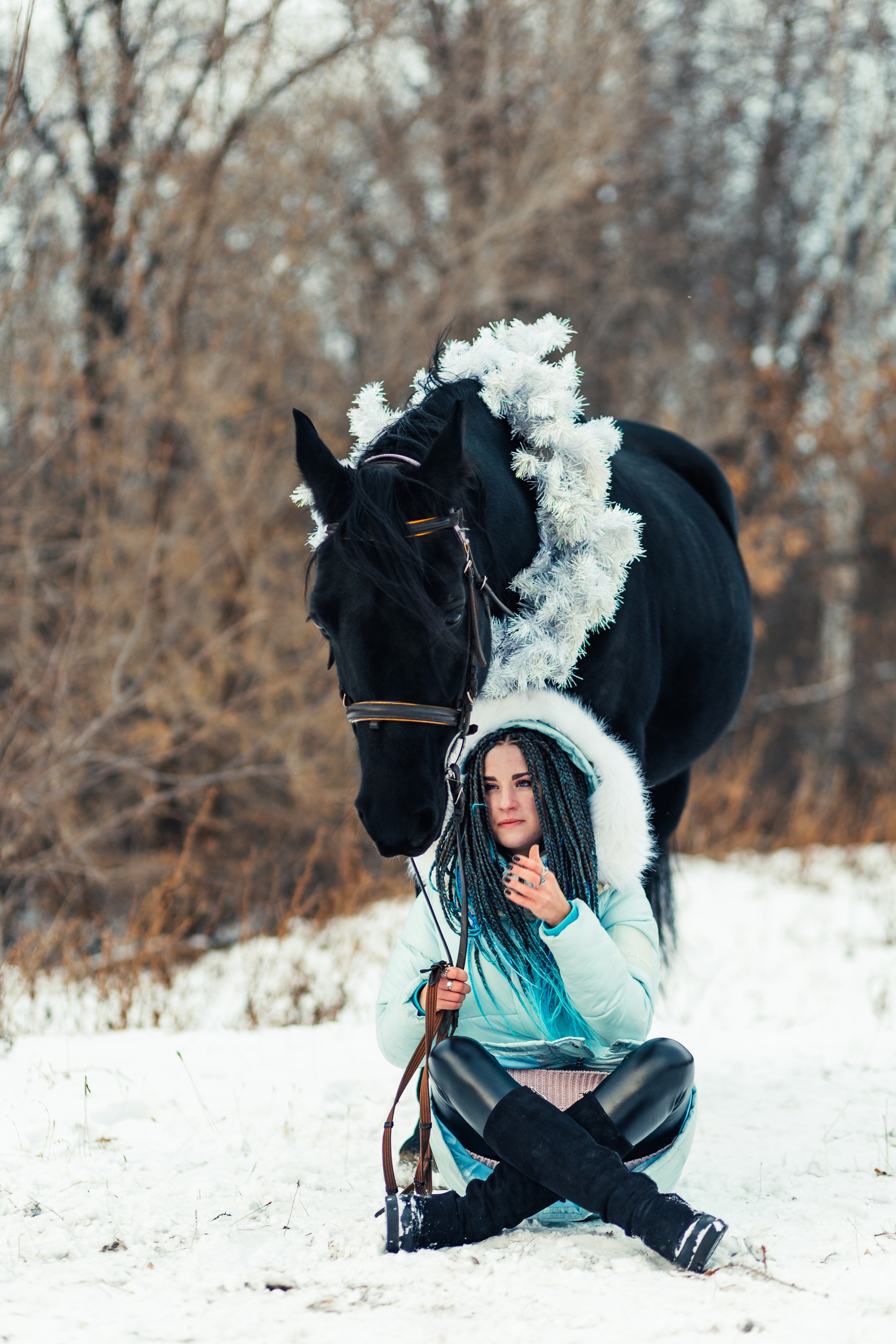 С животными. Свадебный фотограф Красноярск — Кристина Ива
