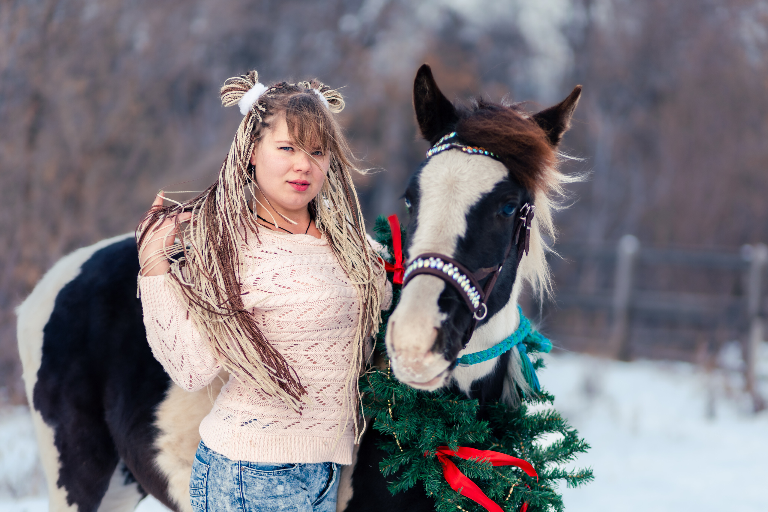 С животными. Свадебный фотограф Красноярск — Кристина Ива