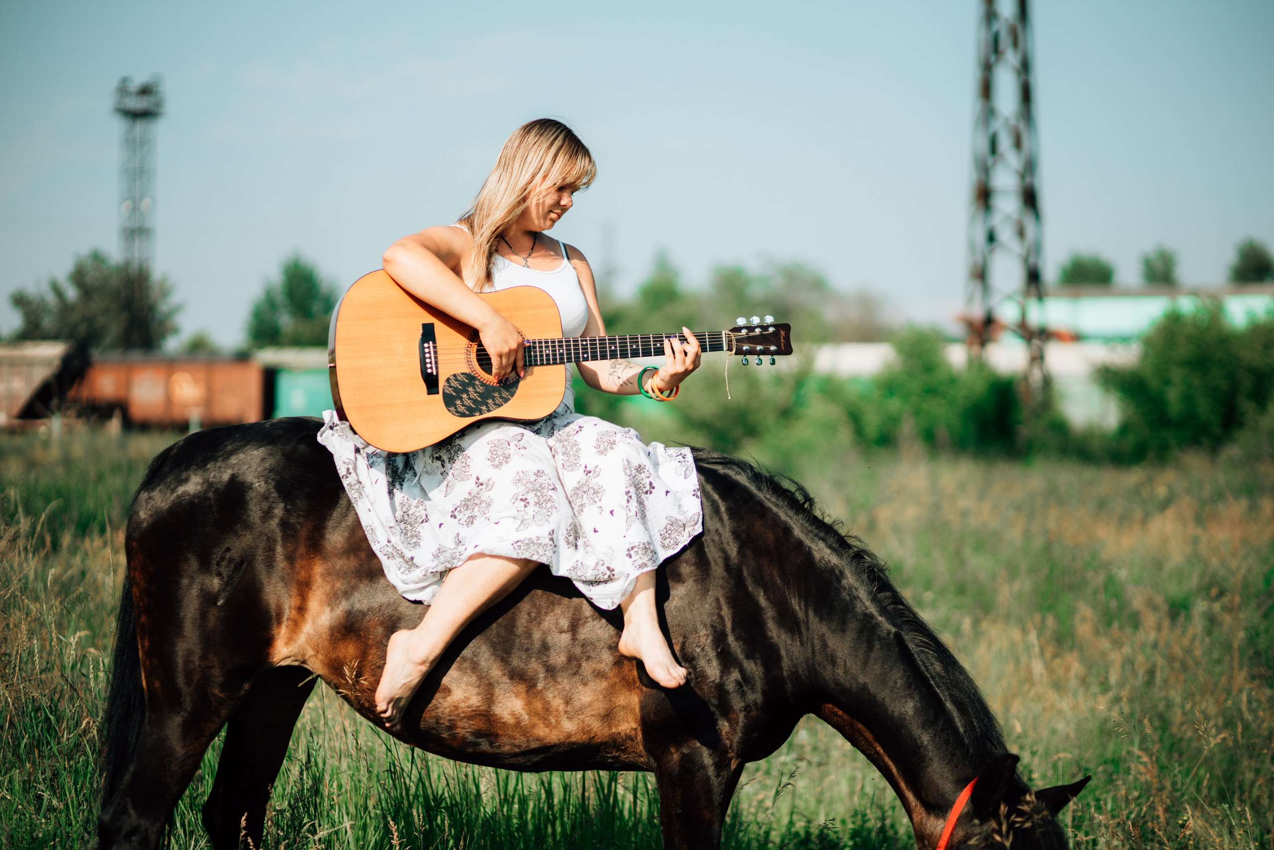 С животными. Свадебный фотограф Красноярск — Кристина Ива