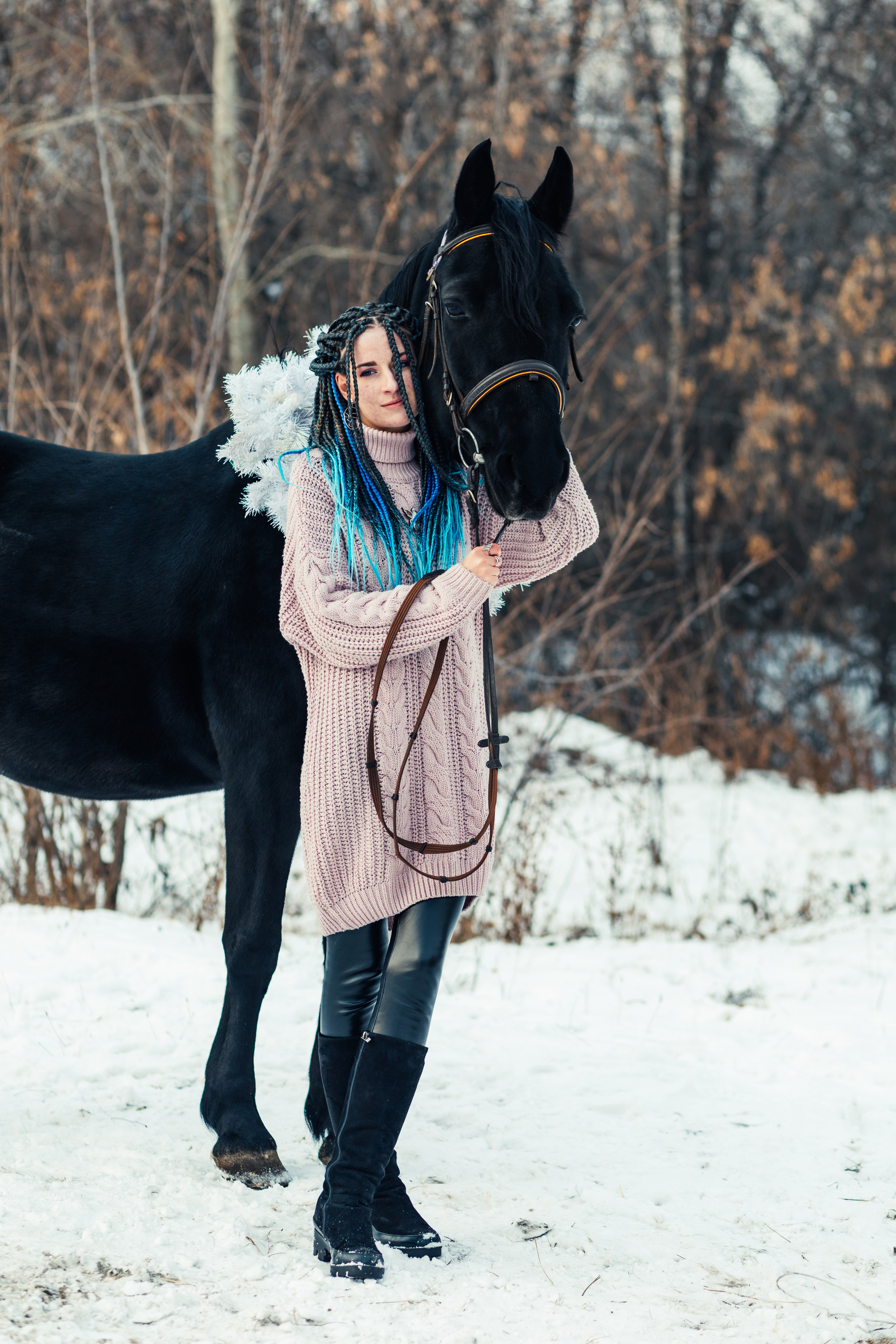 С животными. Свадебный фотограф Красноярск — Кристина Ива