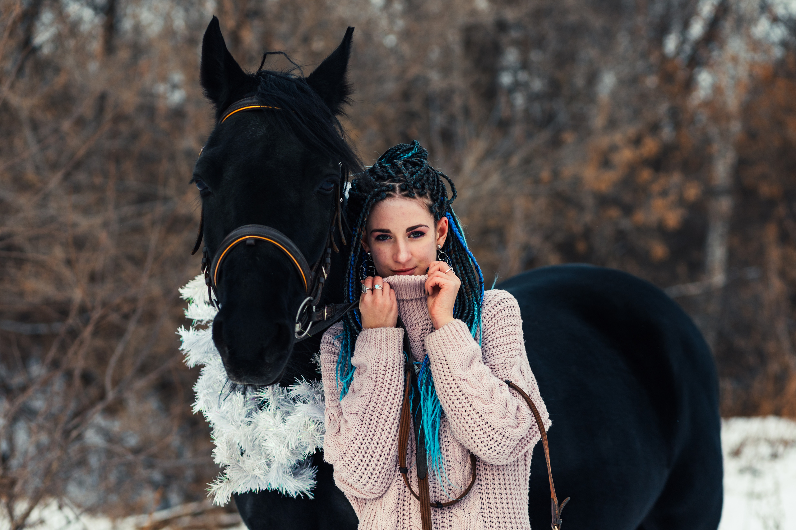 С животными. Свадебный фотограф Красноярск — Кристина Ива