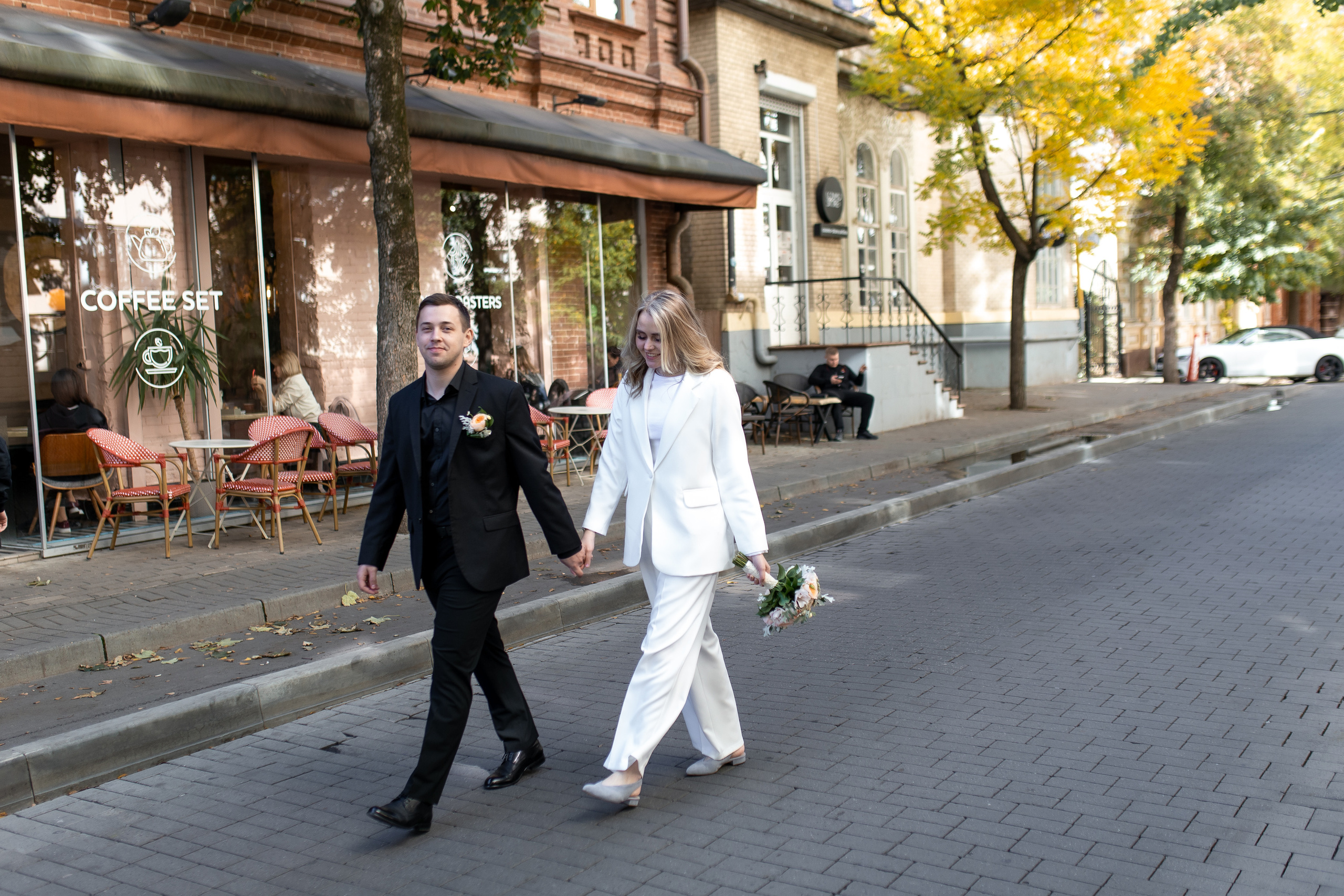 Свадебная прогулка, Ксения и Никита. Фотограф в Краснодаре Баева Кристина