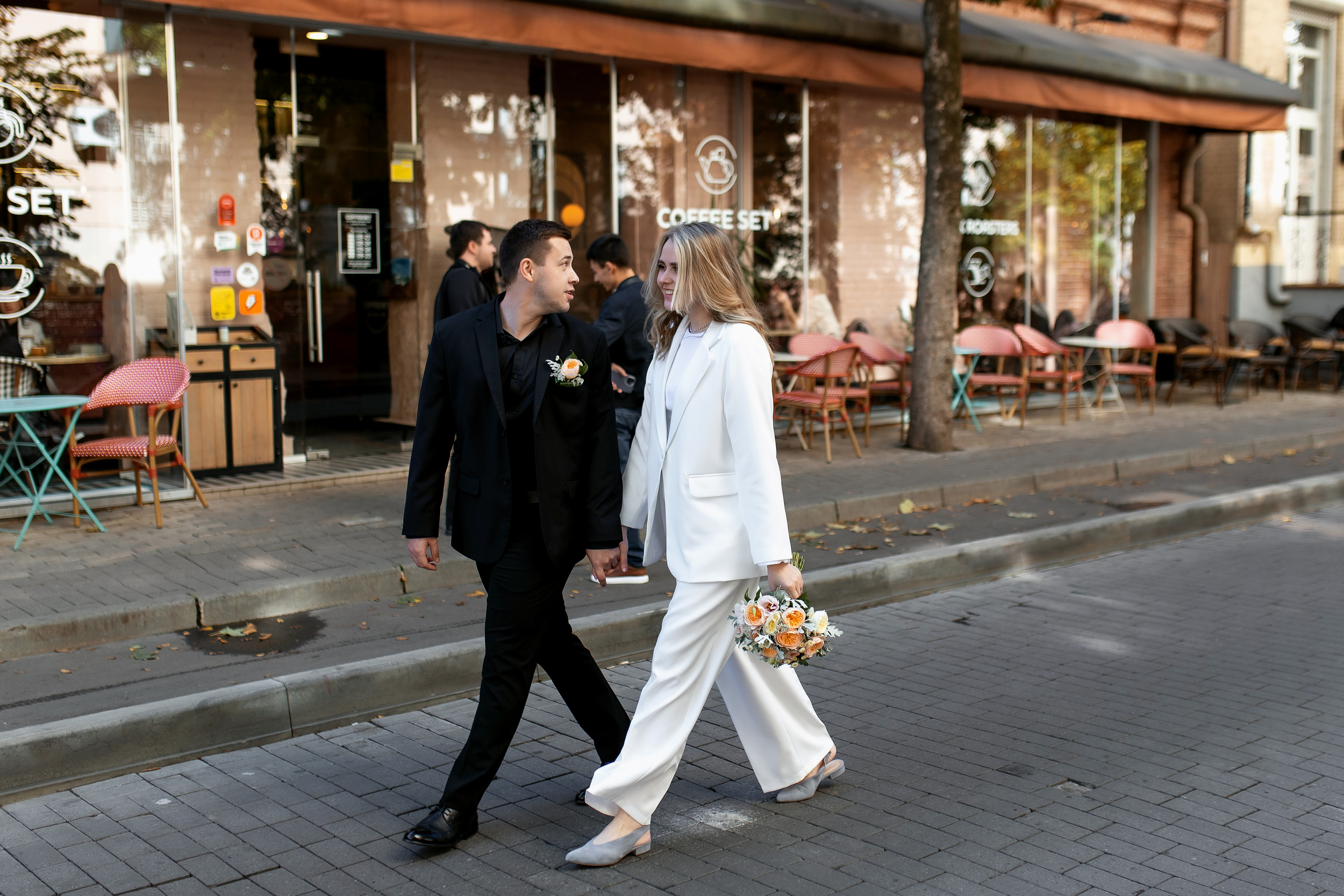 Свадебная прогулка, Ксения и Никита. Фотограф в Краснодаре Баева Кристина