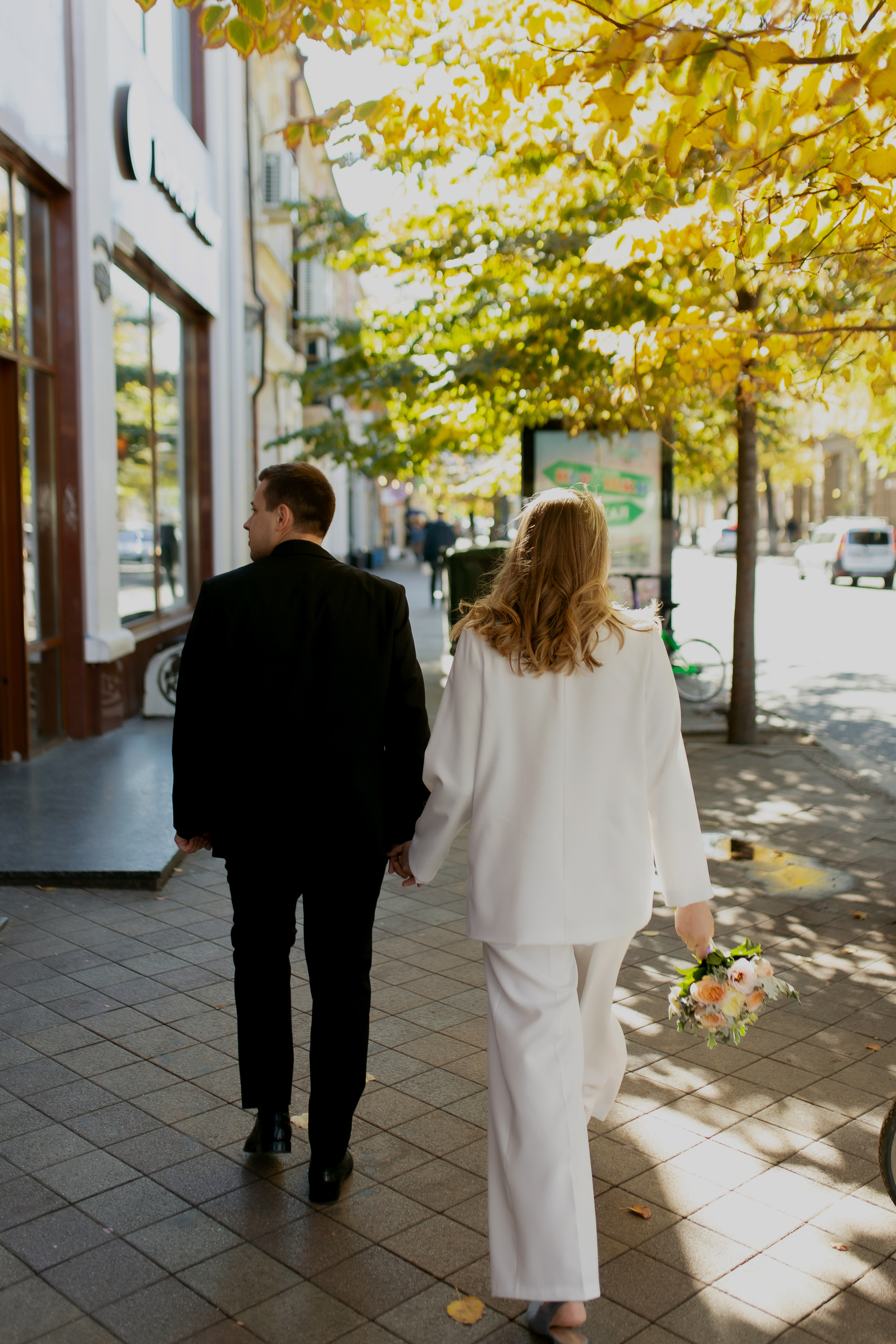 Свадебная прогулка, Ксения и Никита. Фотограф в Краснодаре Баева Кристина