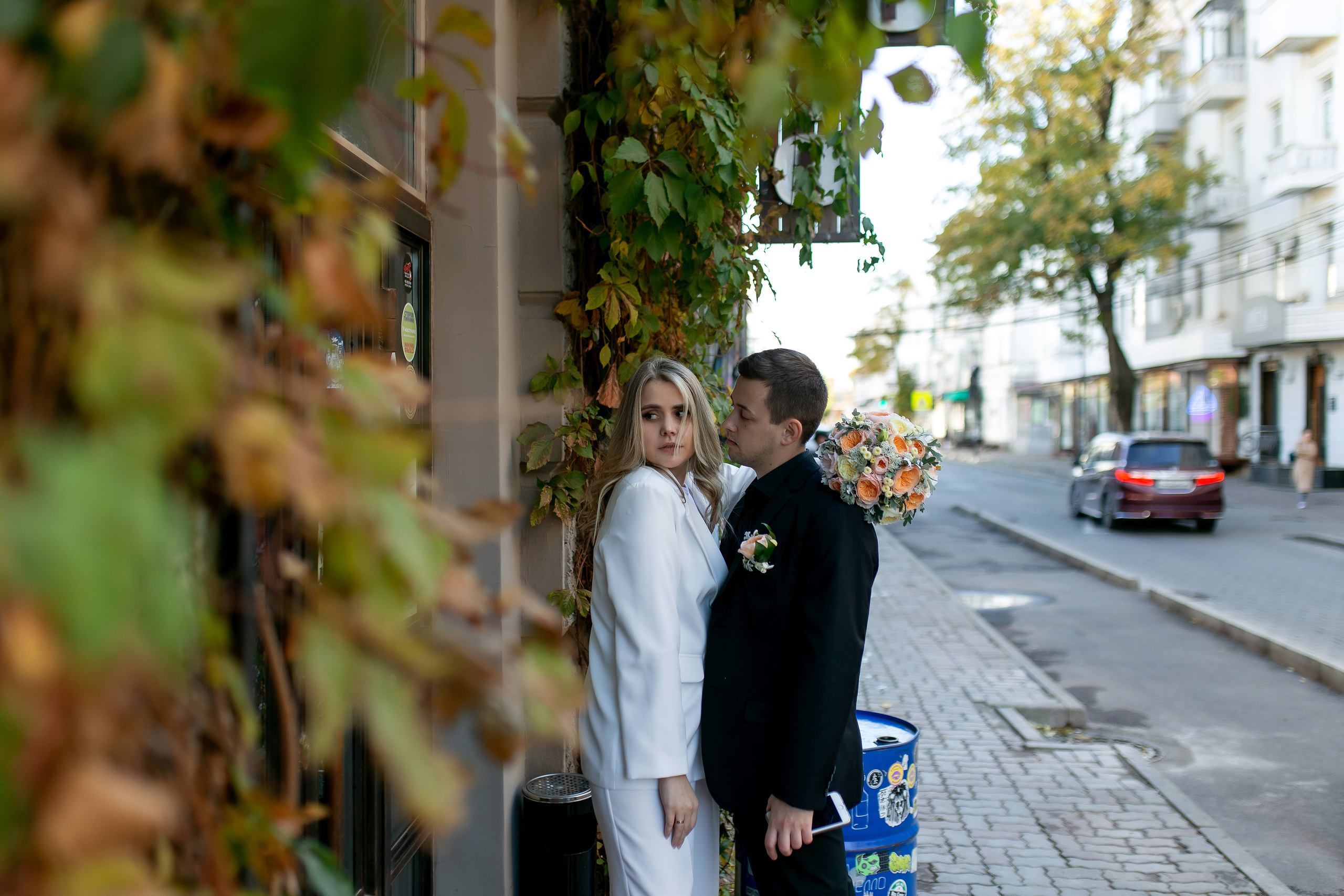 Свадебная прогулка, Ксения и Никита. Фотограф в Краснодаре Баева Кристина