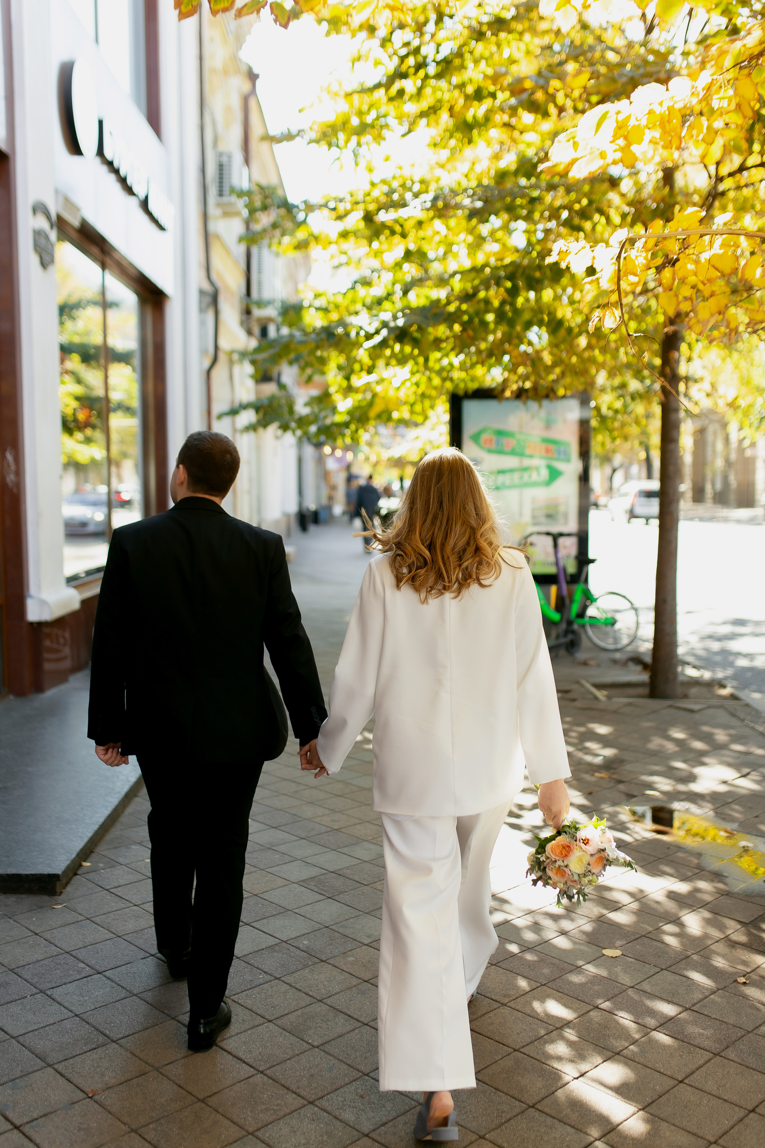 Свадебная прогулка, Ксения и Никита. Фотограф в Краснодаре Баева Кристина