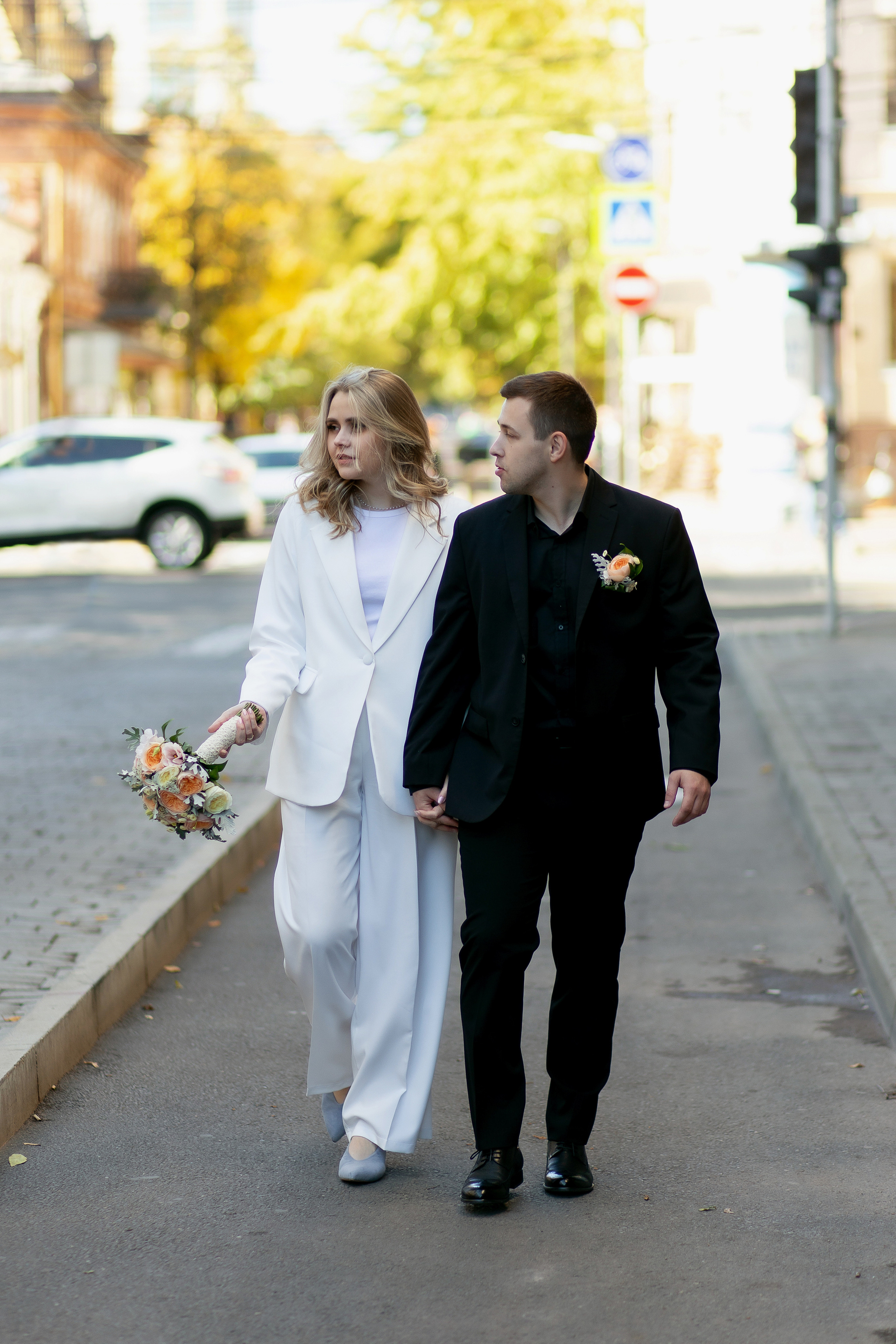 Свадебная прогулка, Ксения и Никита. Фотограф в Краснодаре Баева Кристина
