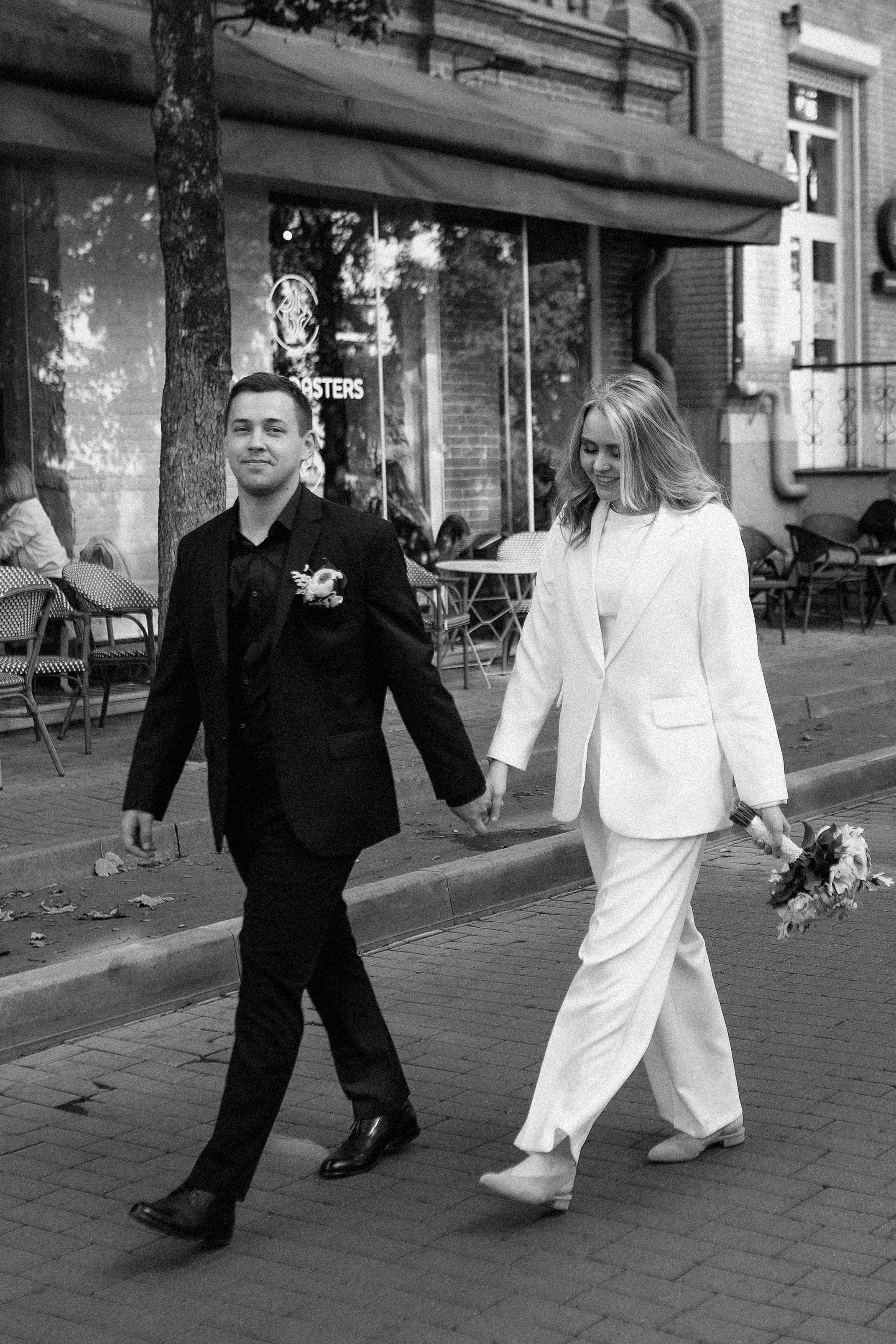 Свадебная прогулка, Ксения и Никита. Фотограф в Краснодаре Баева Кристина