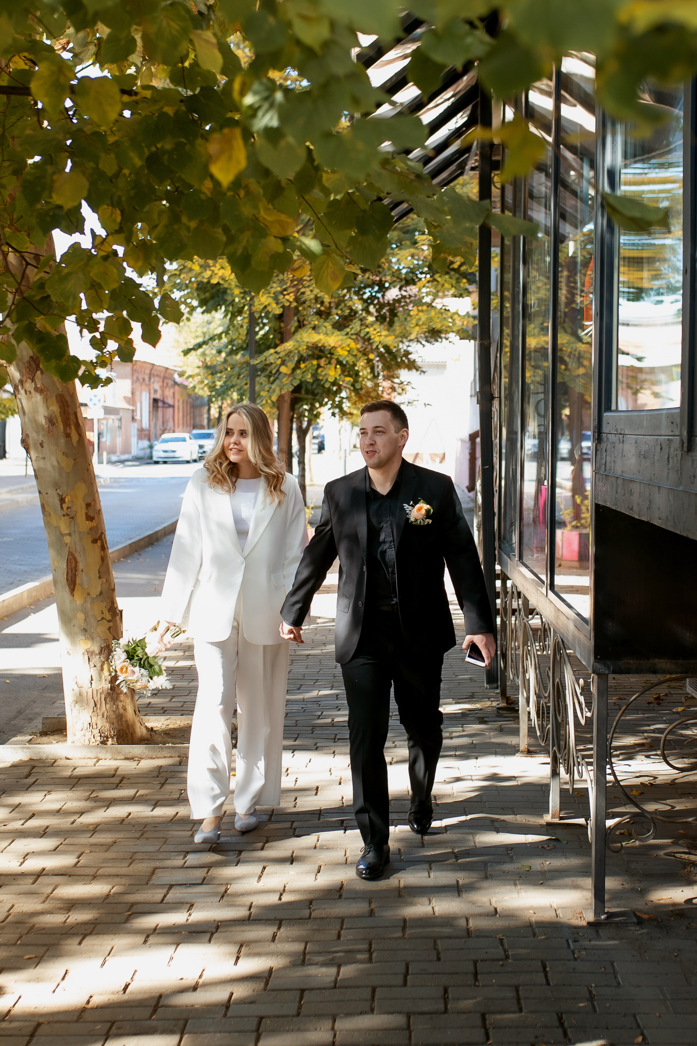 Свадебная прогулка, Ксения и Никита. Фотограф в Краснодаре Баева Кристина
