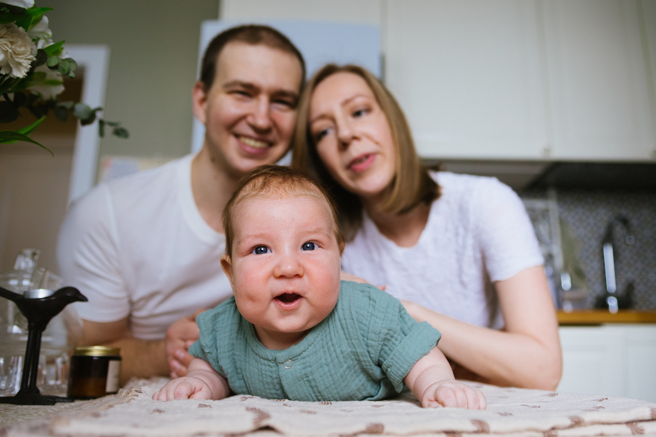 Ксюша, Сережа и Женя