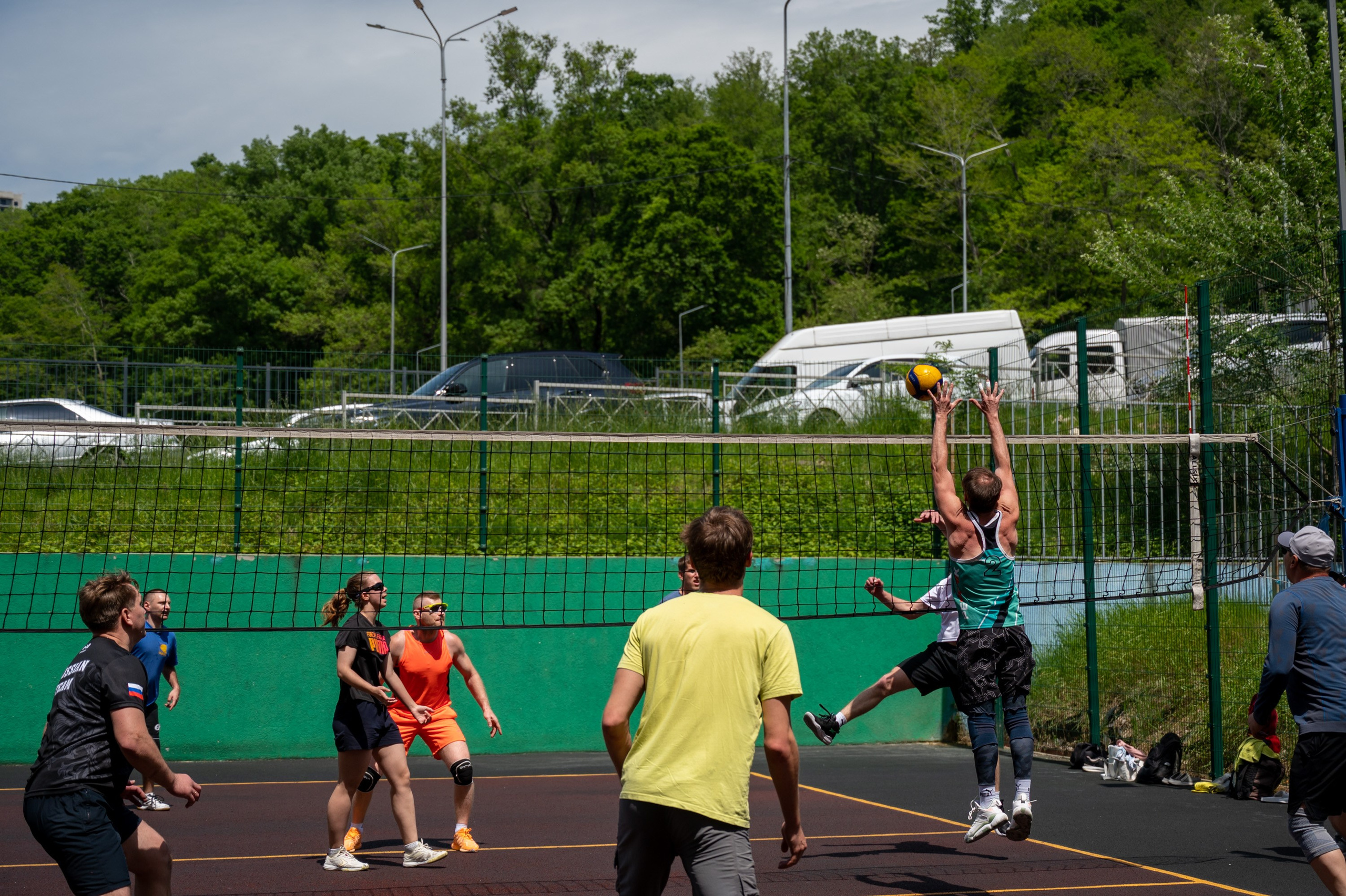 Турнир по Волейболу. Фотографирую счастливых людей в Сочи