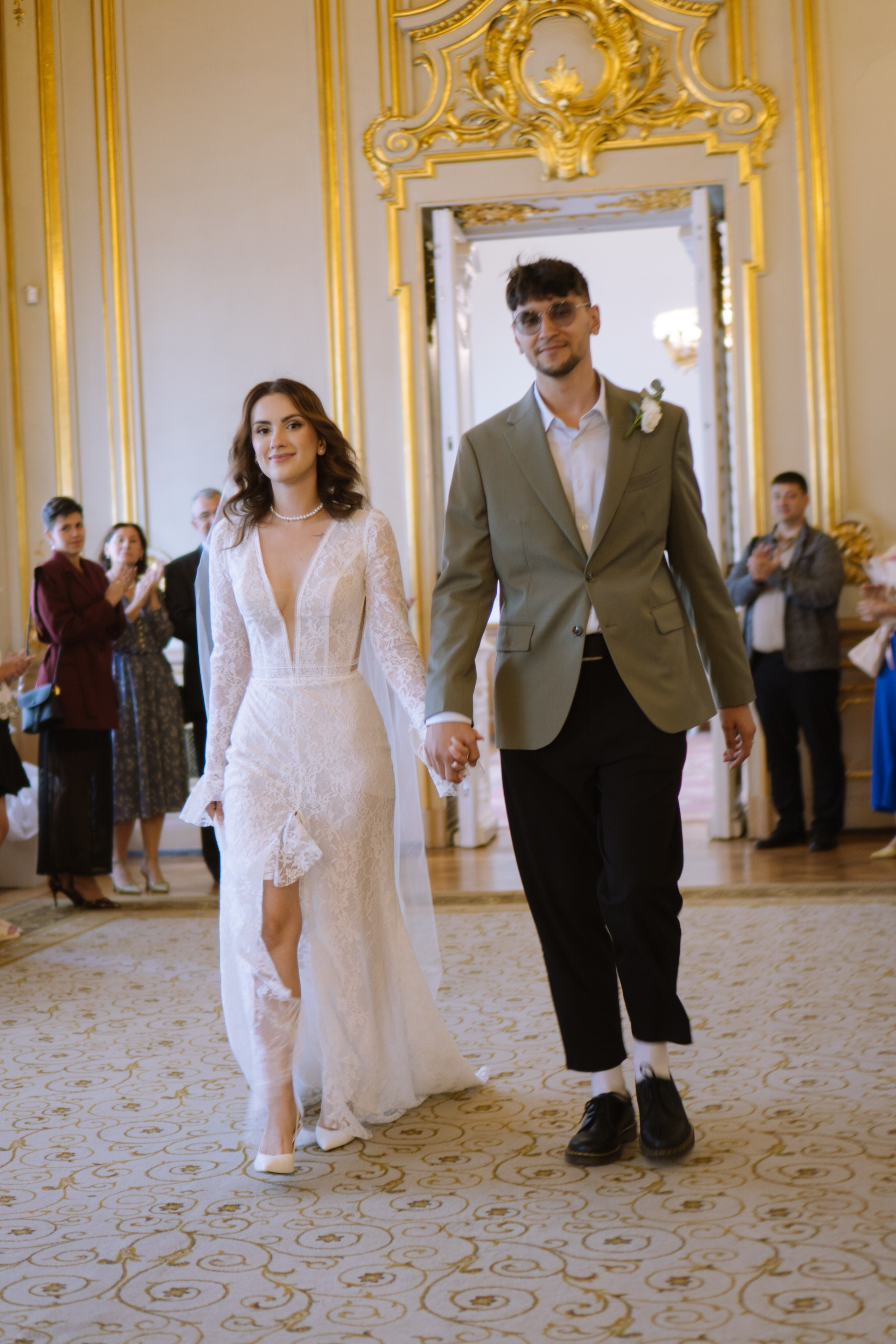 СВАДЕБНАЯ СЬЕМКА В ПЕРВОМ ДВОРЦЕ БРАКОСОЧЕТАНИЯ. Профессиональный фотограф, Санкт-Петербург — Виктория Богомолова