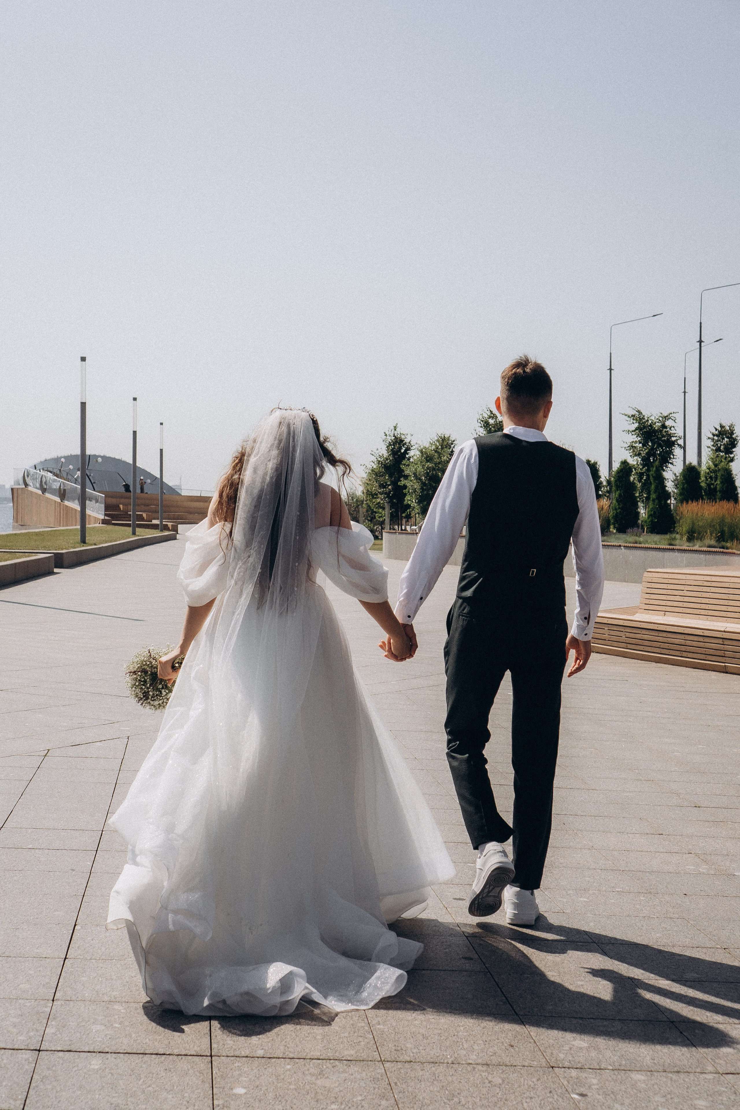 СВАДЕБНАЯ СЬЕМК В ПАРКЕ 300-ЛЕТИЯ. Профессиональный фотограф, Санкт-Петербург — Виктория Богомолова