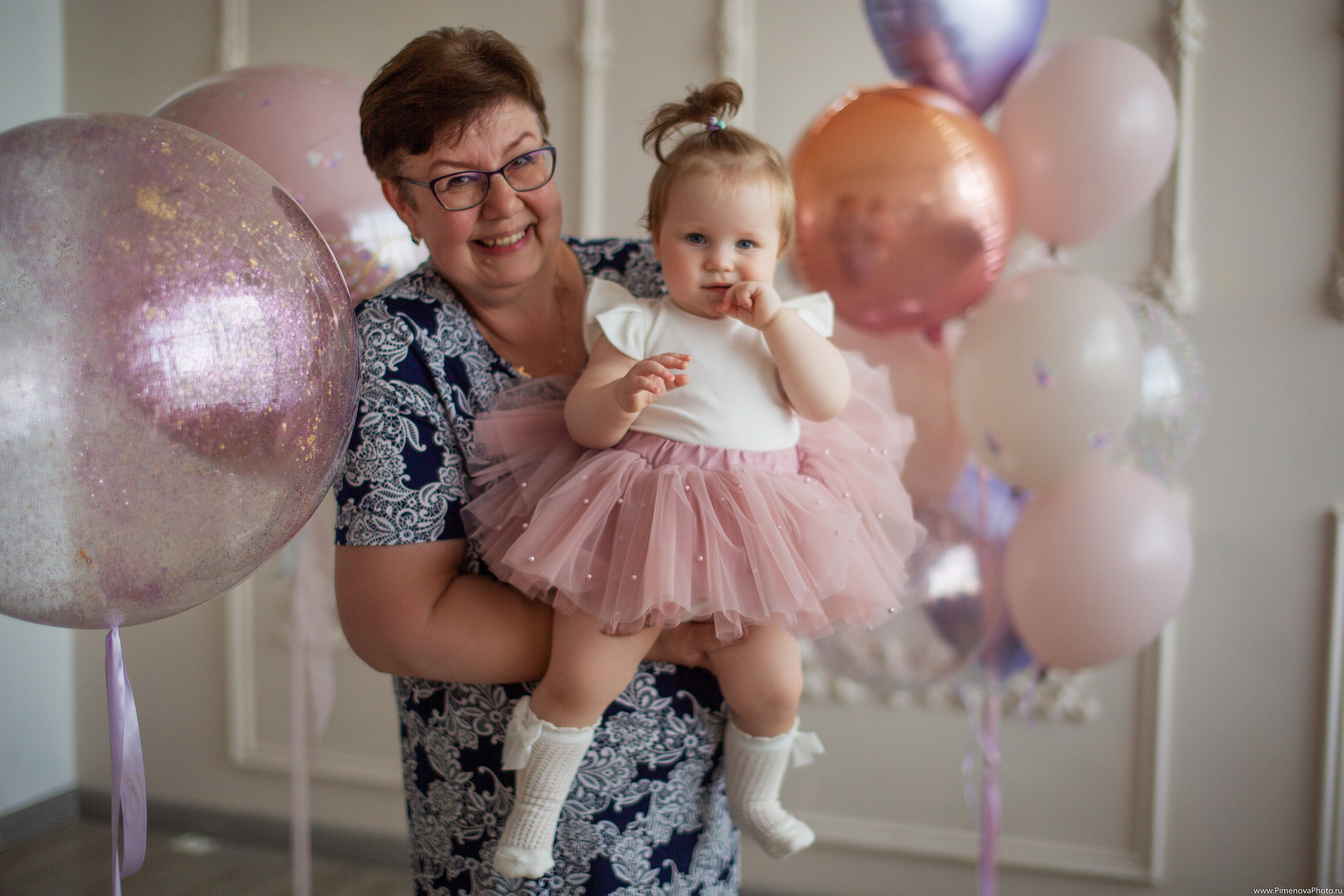 День Рождения Ксении, 1 год. Семейный и детский фотограф в Петрозаводске