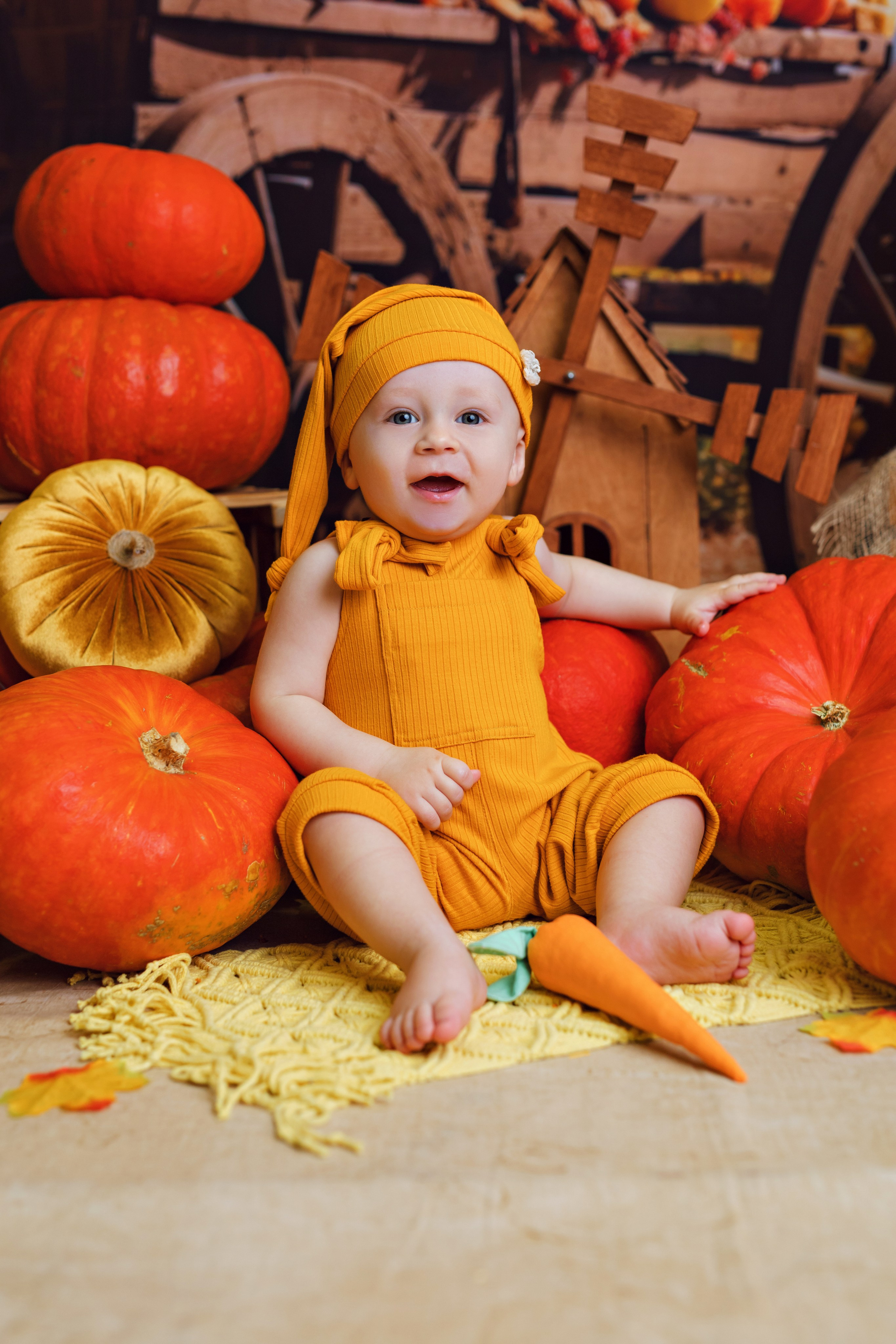 Тыквы. Фотограф Болотова Иветта