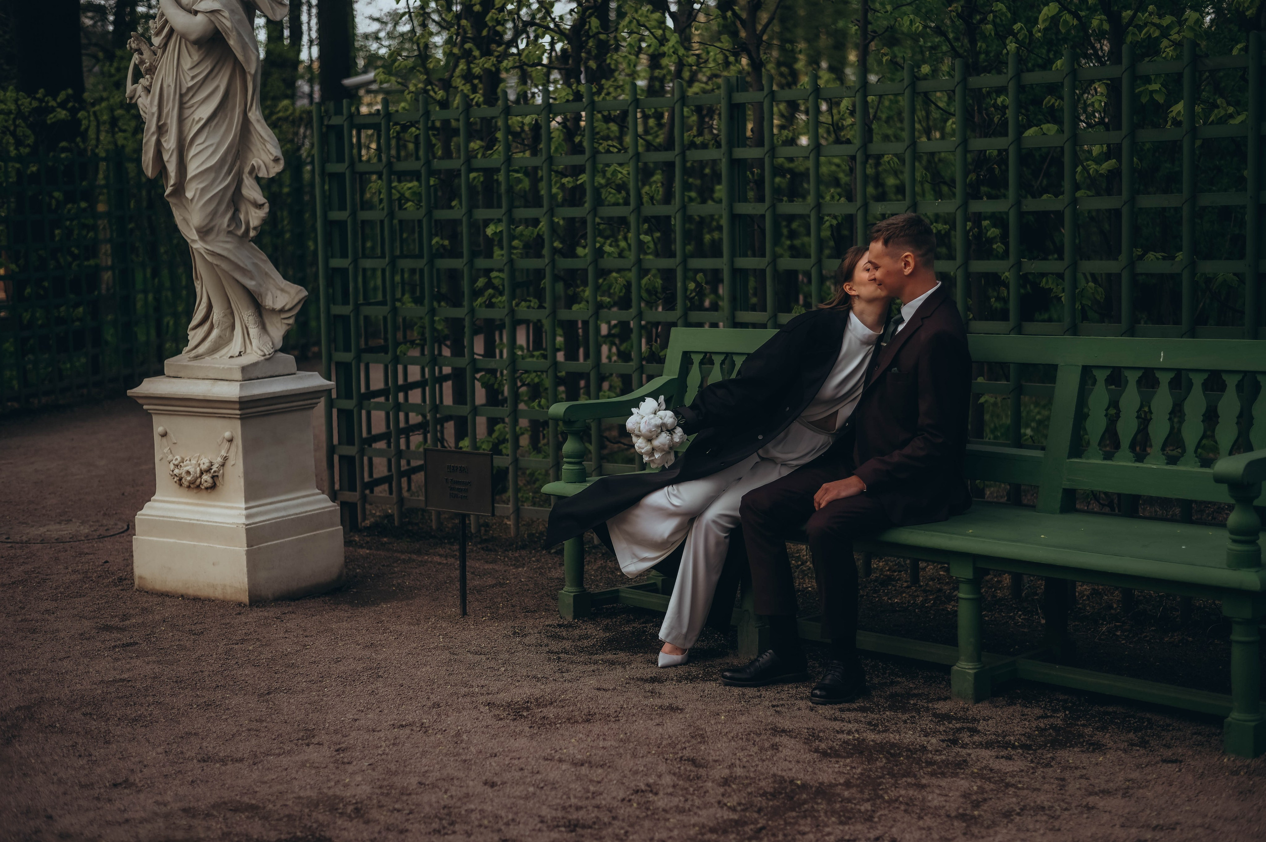 Свадьба в Летнем саду. Дарья и Артем. Семейный и свадебный фотограф в Санкт-Петербурге Яна