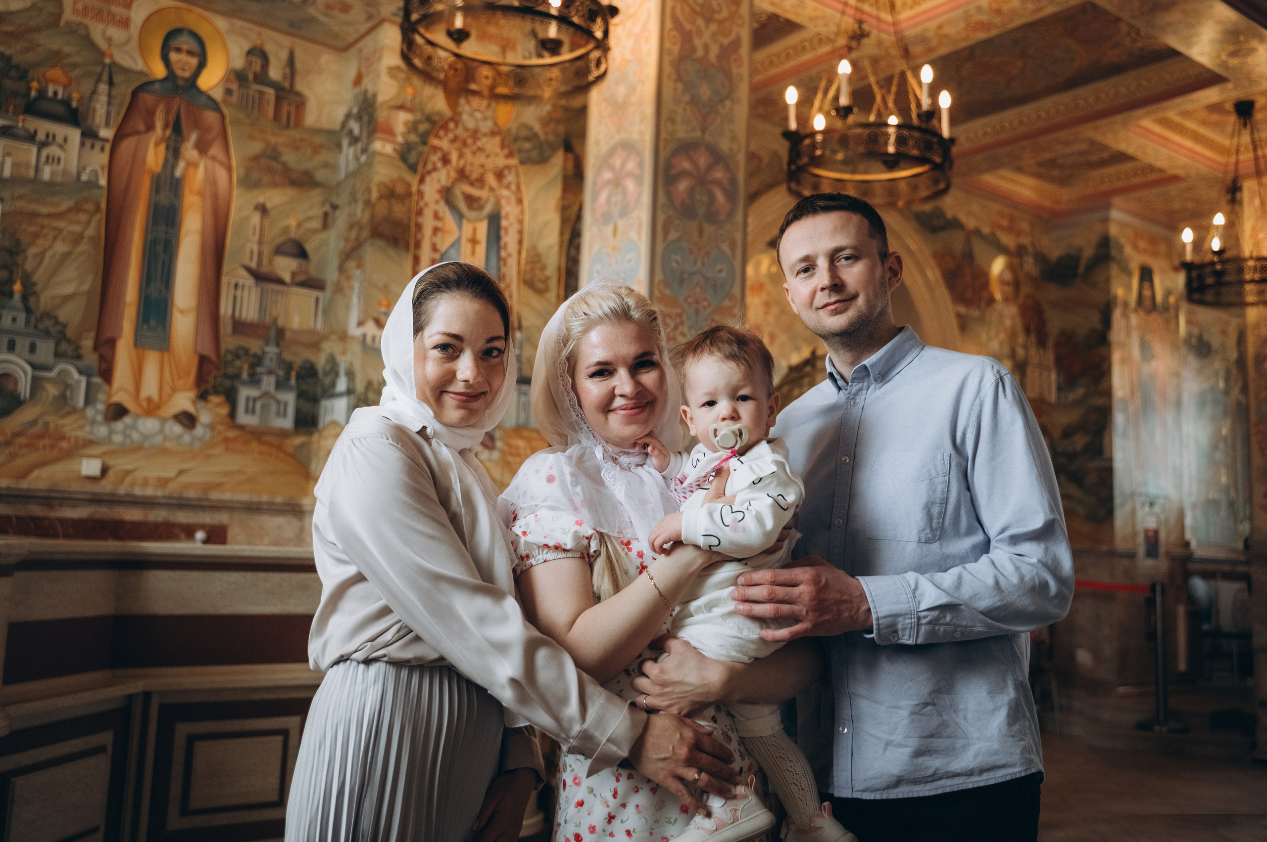 Крещение Миланы (Храм Всех Святых). Семейный фотограф в Минске Дарья Дреко