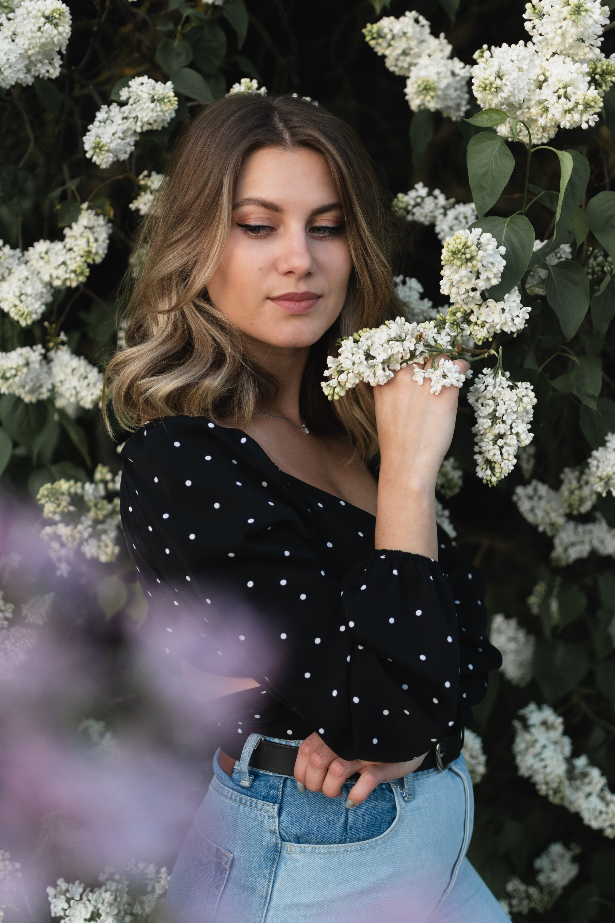 Сирень. Портретный фотограф в Москве Ольга Чечерина