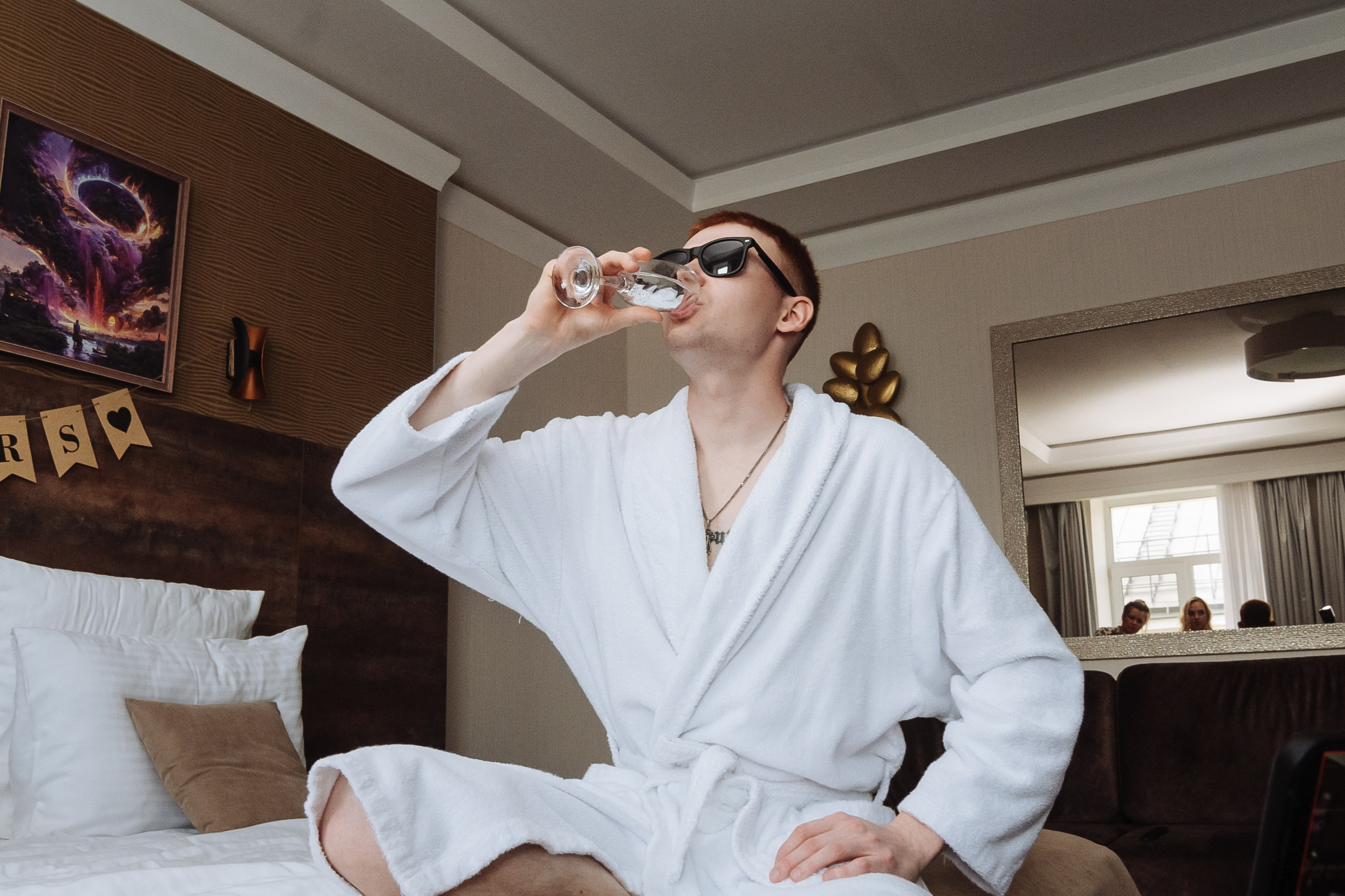 Свадебная съёмка для Ирины и Николая. Сборы в отеле. Свадебный и семейный фотограф г. Ярославль Савинская Анастасия