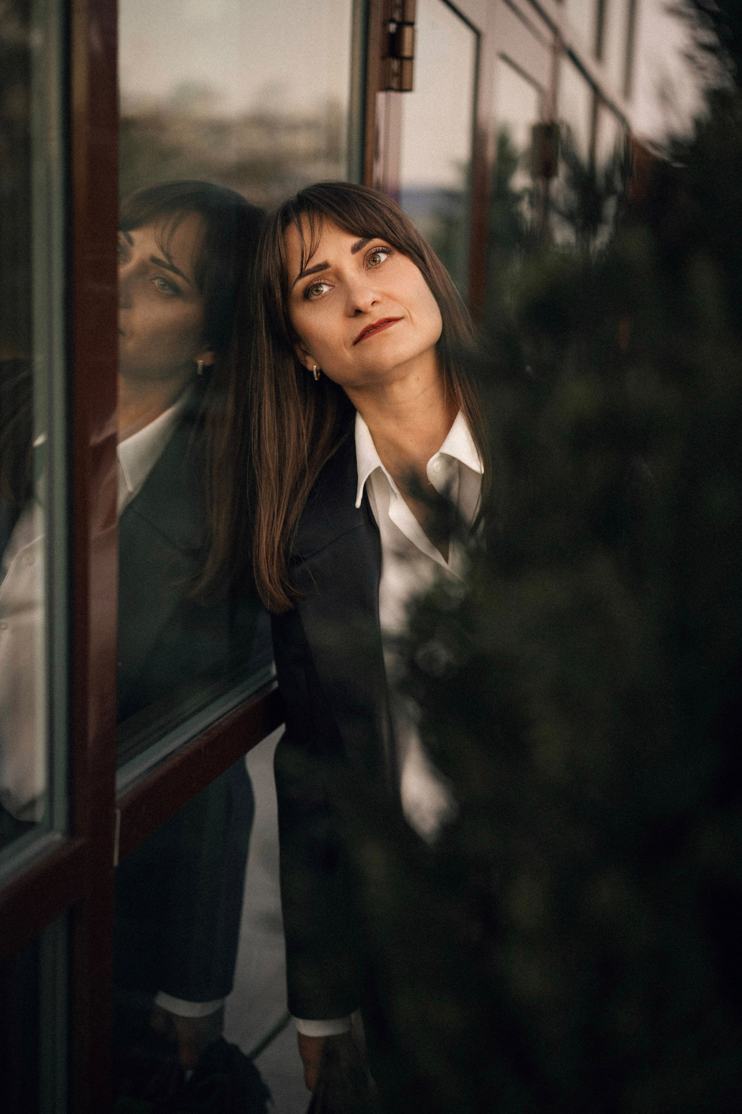 Натали с гортензией. Портретный, семейный и свадебный фотограф в Нарьян-Маре