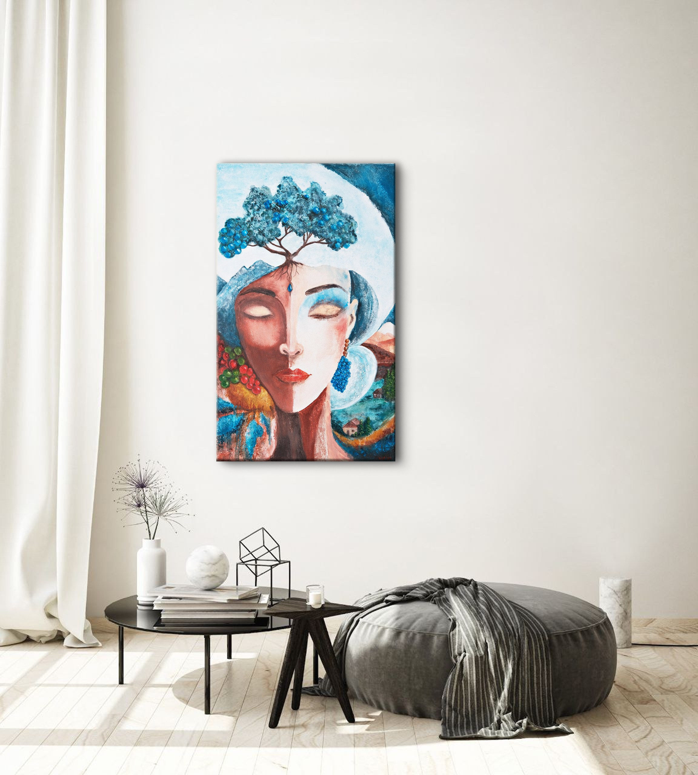 ЗЕМЛЯ. Художник Анастасия Кисткина, Петербург