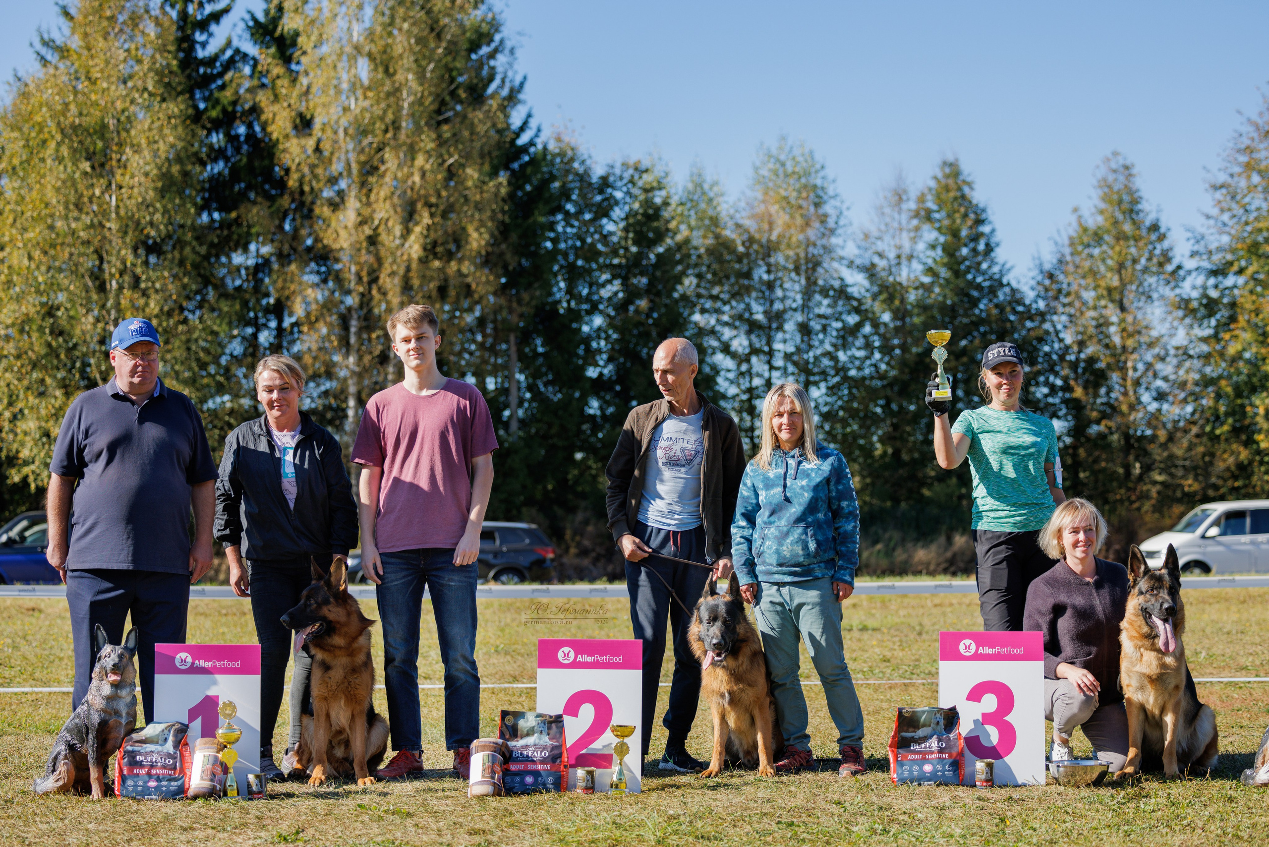 Тверь немецкие овчарки 22.09.2024. Фотограф-анималист Юлия Германика