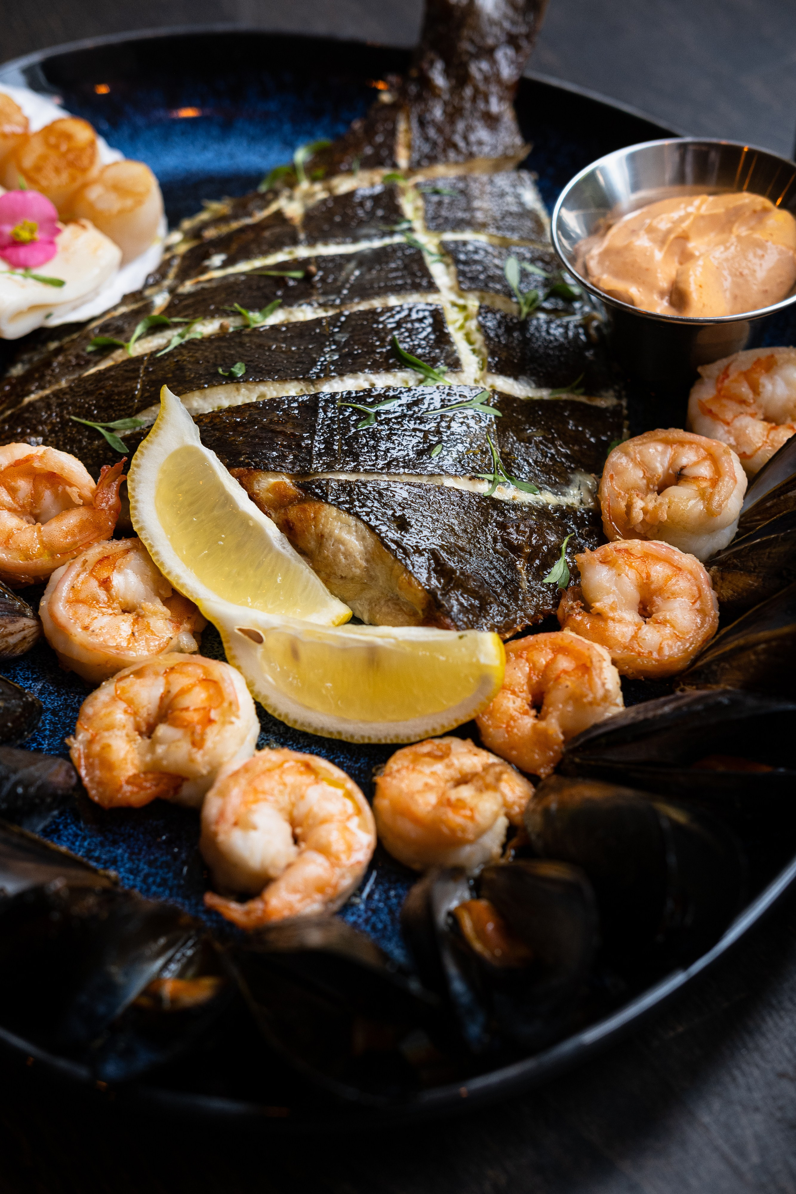 La Perla Seafood Bar. Главная