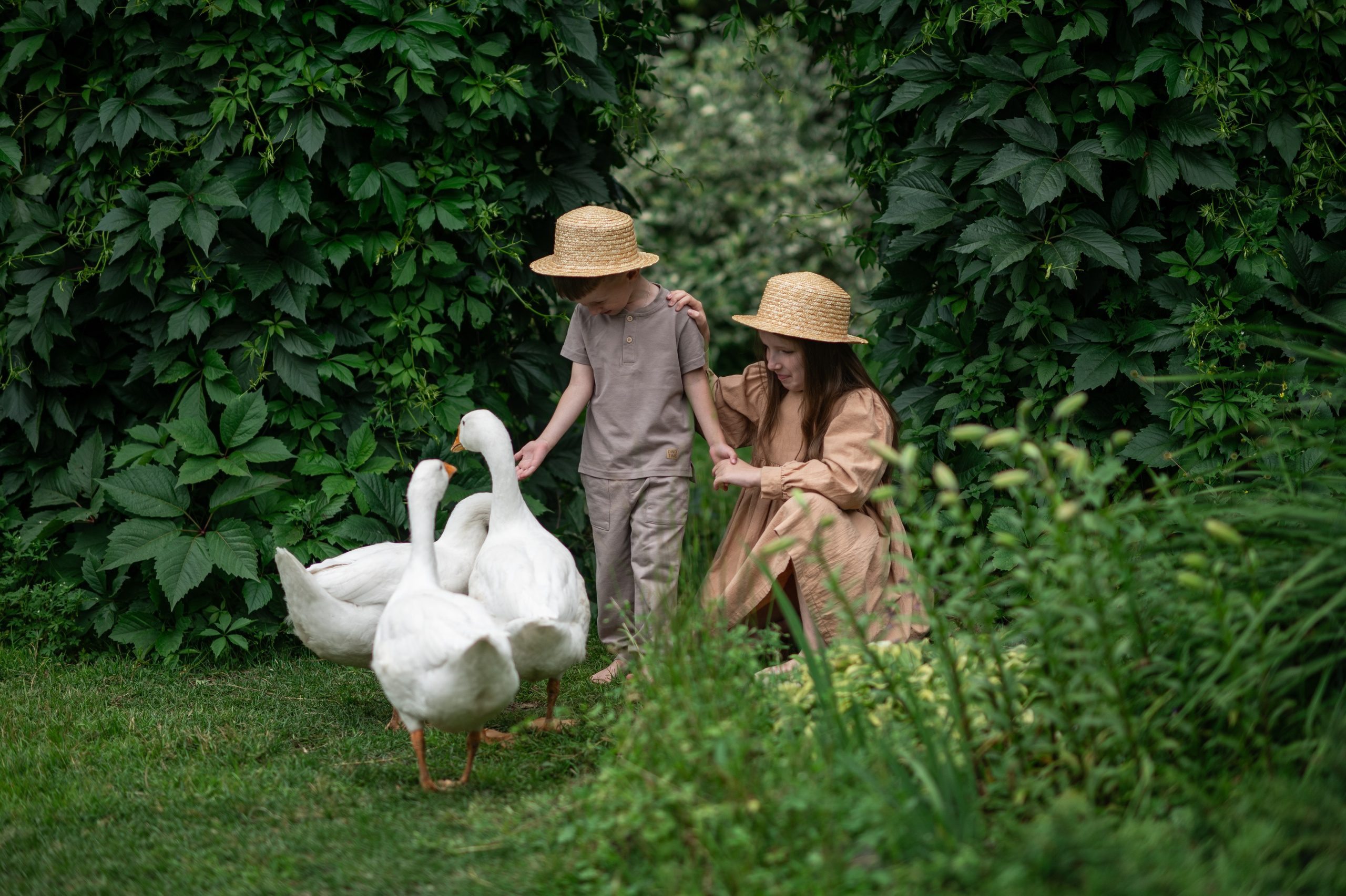 В САДУ. Семейный фотограф Екатеринбург Лора Мур