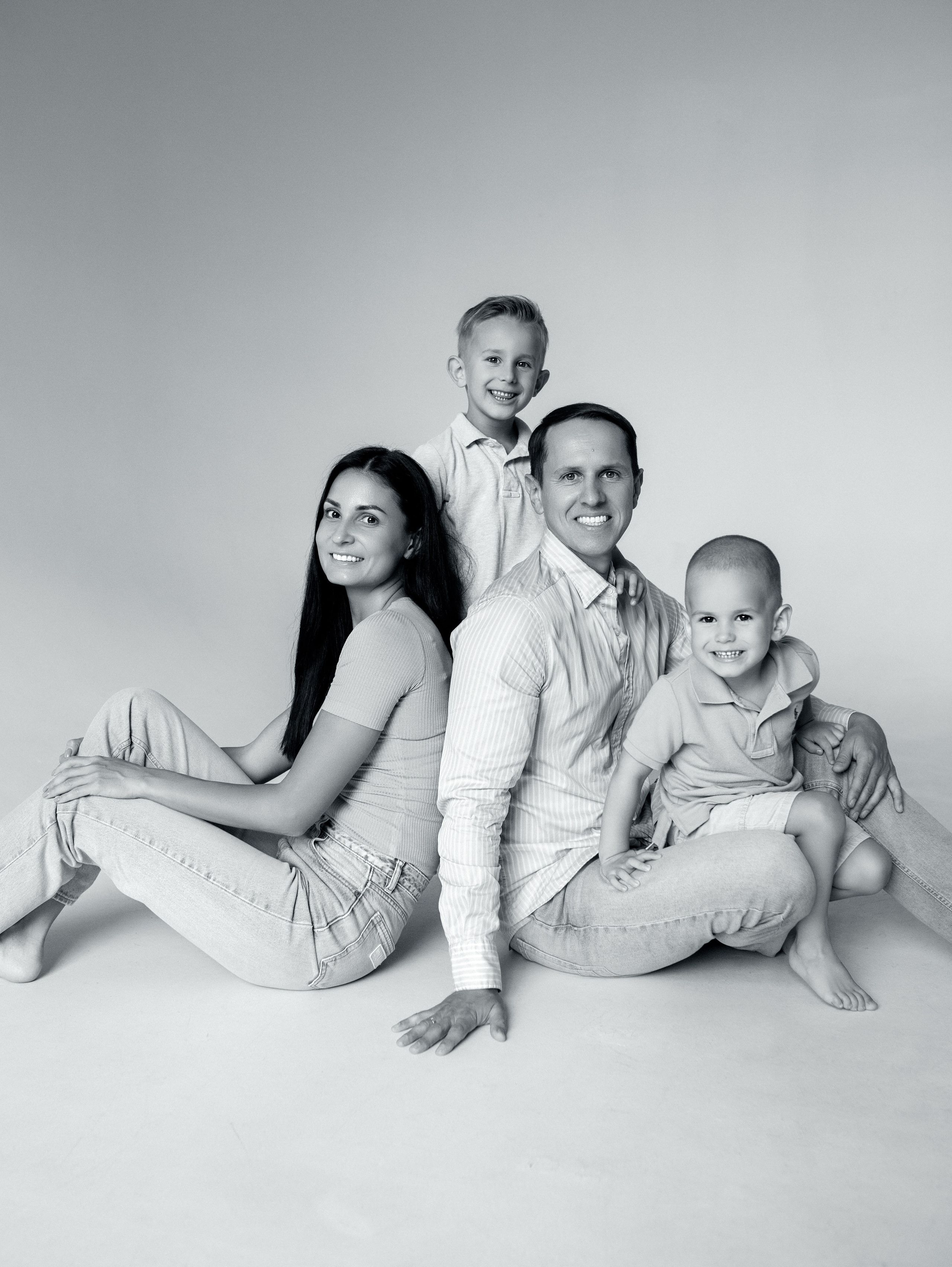 Александр с семьей. Семейный фотограф в Санкт-Петербурге Ирина Иванова