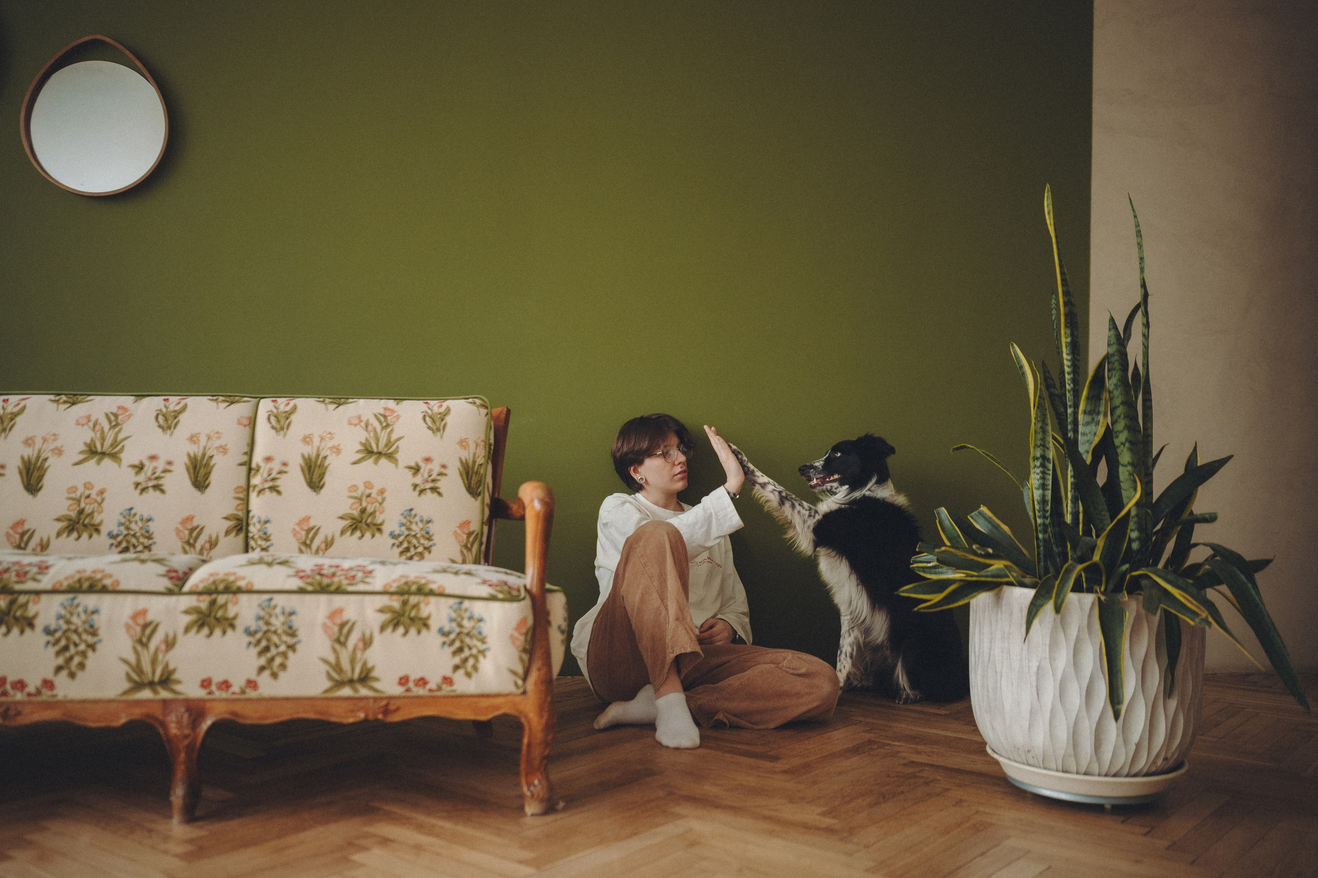 Настя и Рэги. Семейный фотограф анималист Ананьева Мария — Москва