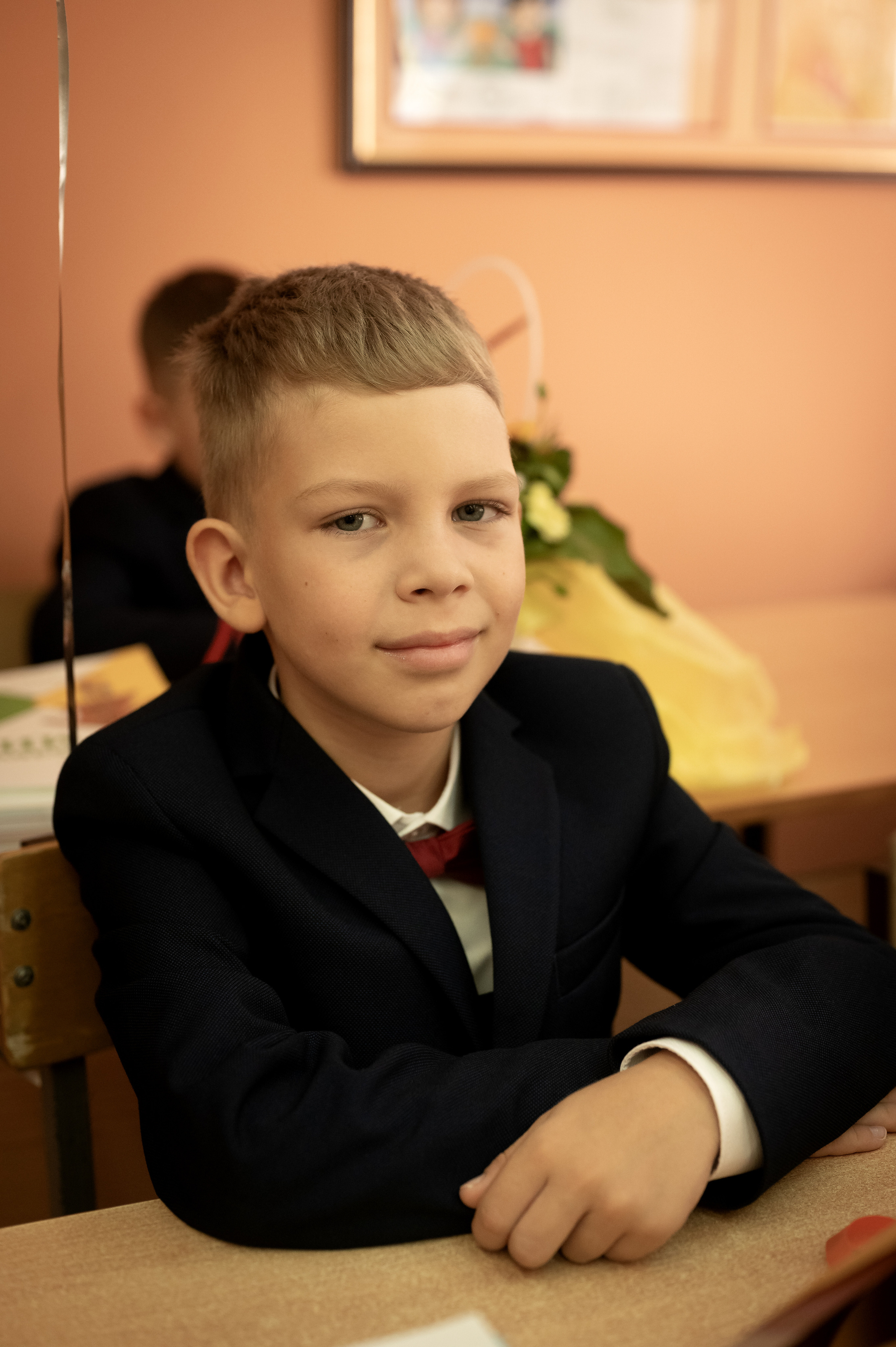 Репортаж с 1 сентября. Фотограф новорождённых, семейный, школьный в городе Калуге Евгения