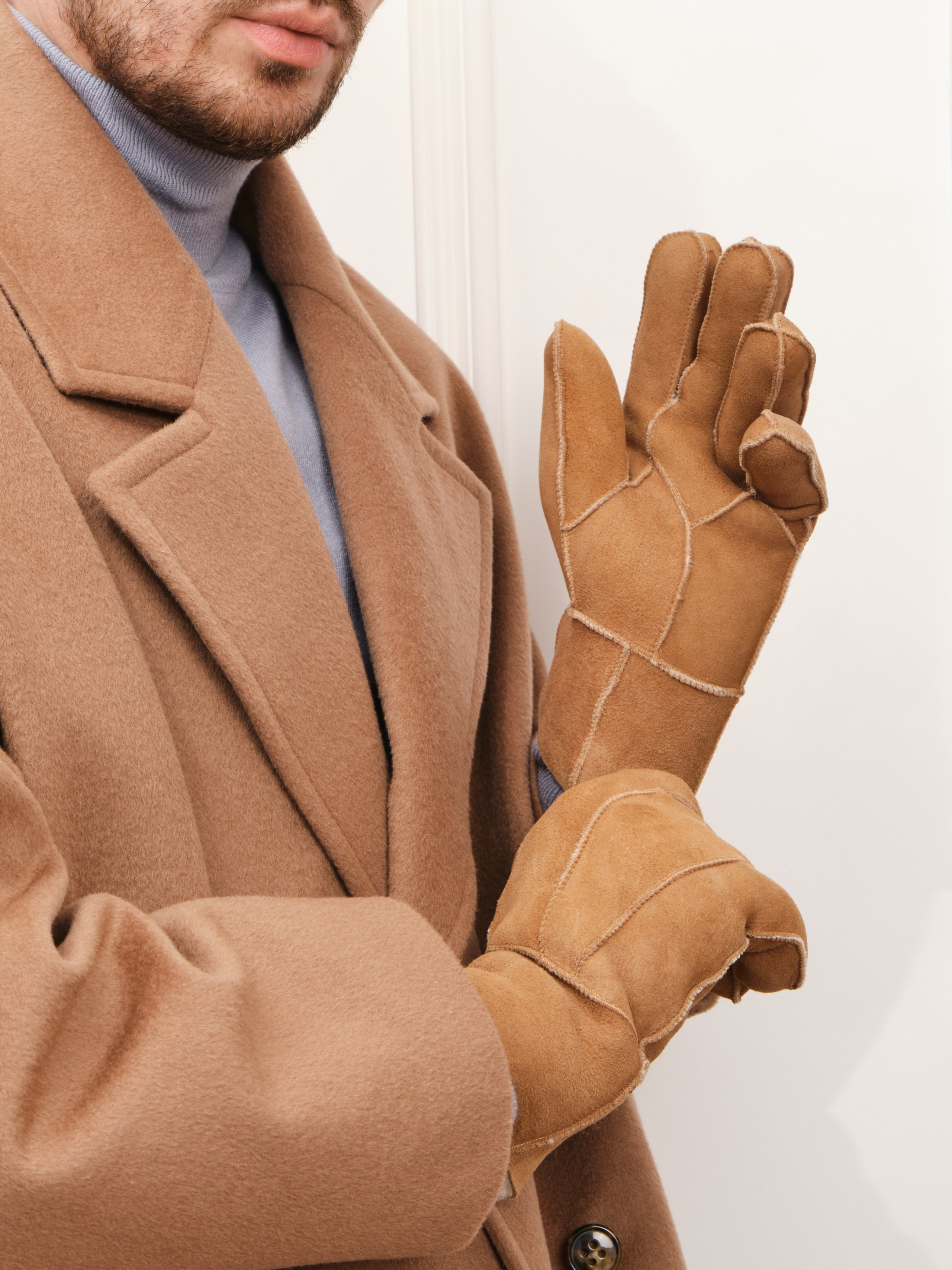 Мужские перчатки. Фотостудия для Wildberries Ozon