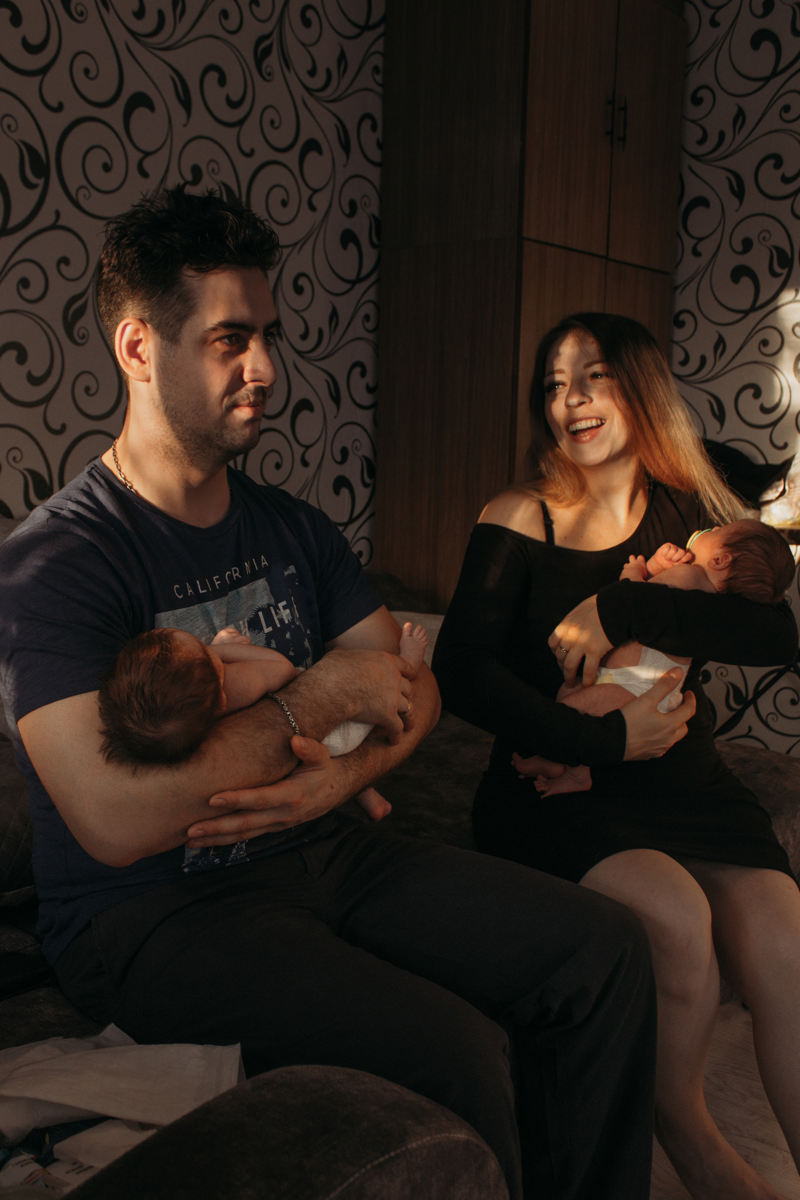 Фотосессия новорожденных. Детский лайфстайл фотограф в городе Омске Ольга Калло