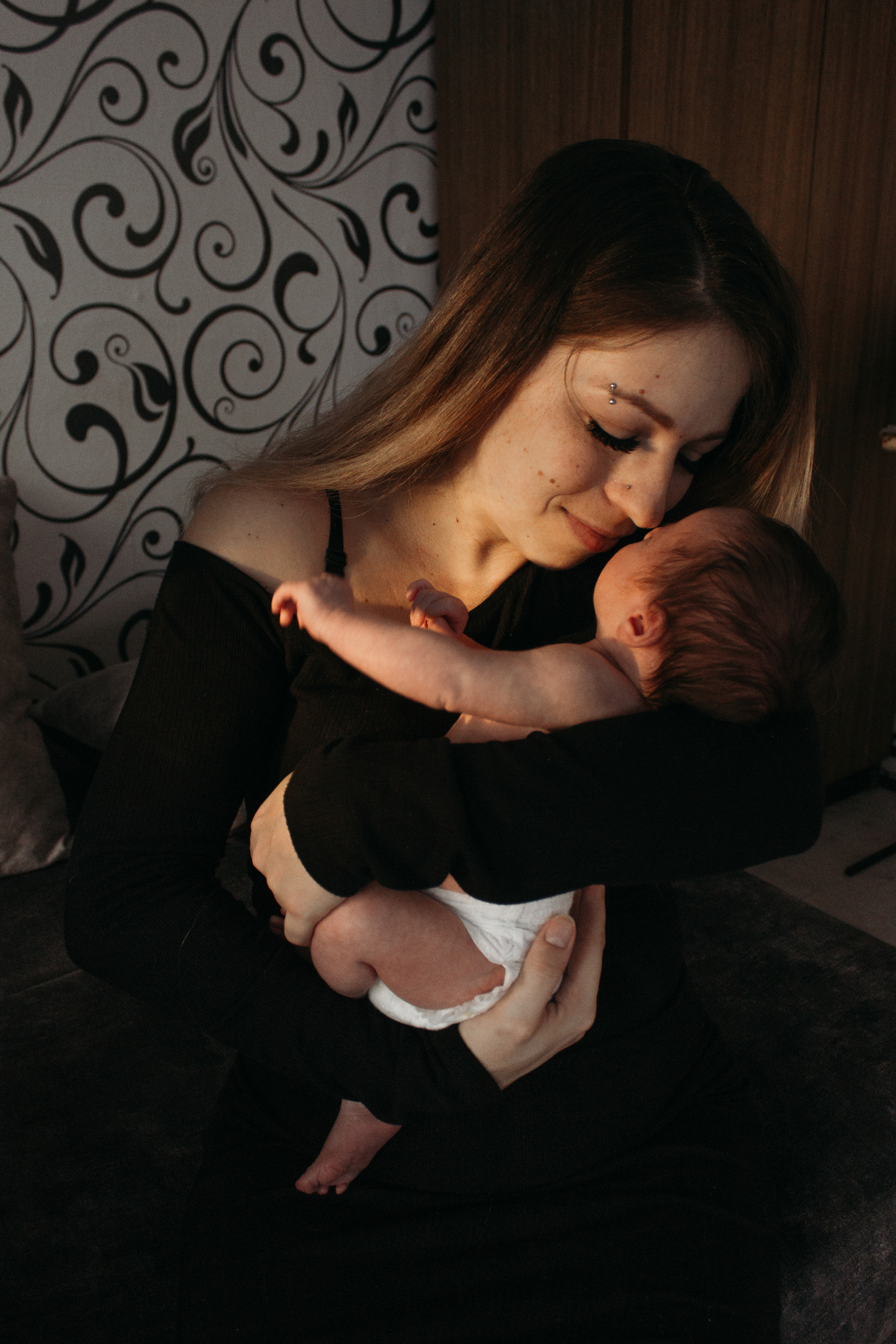 Фотосессия новорожденных. Детский лайфстайл фотограф в городе Омске Ольга Калло