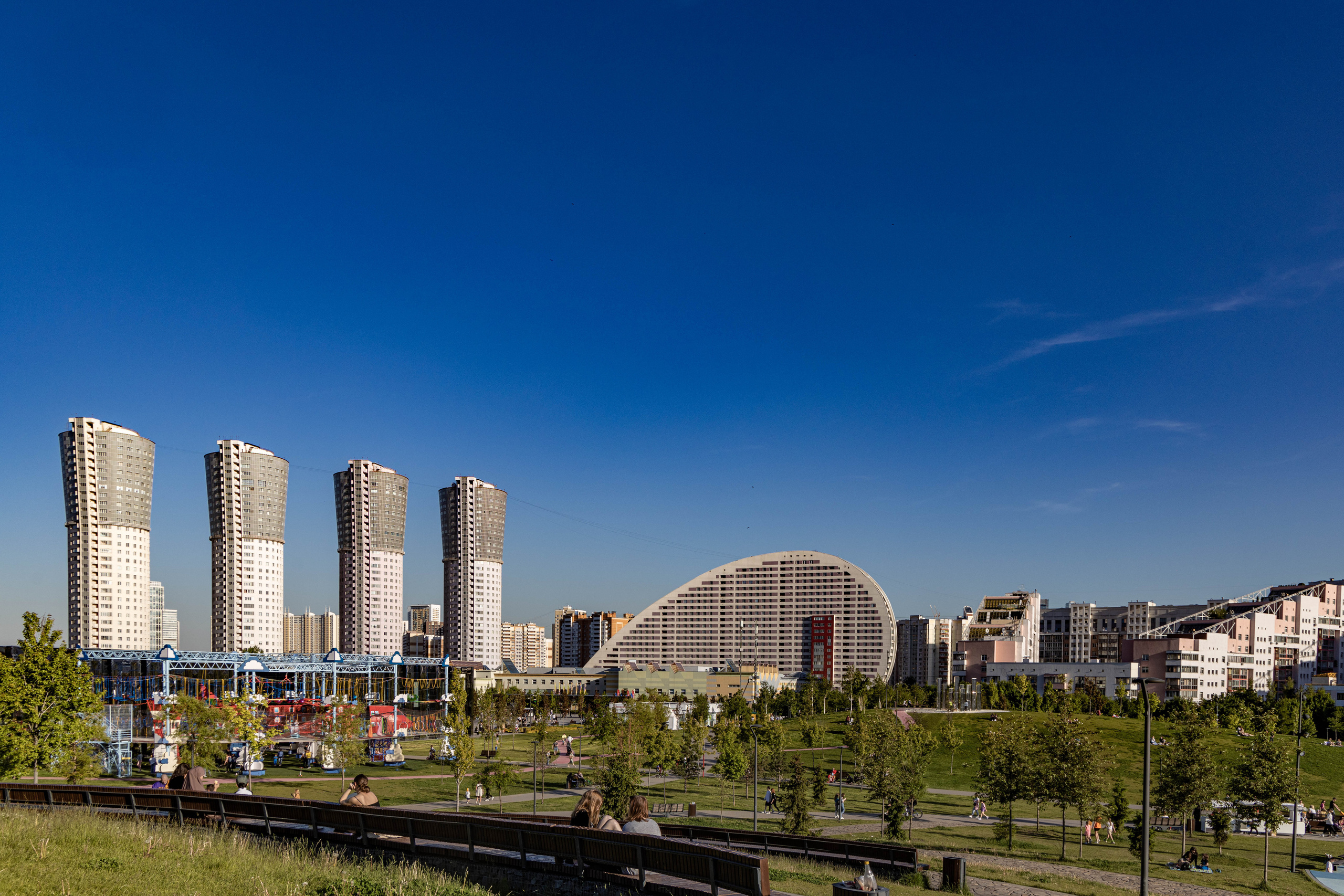 Здания современной Москвы. Семейный и детский фотограф в Москве Людмила Степанова