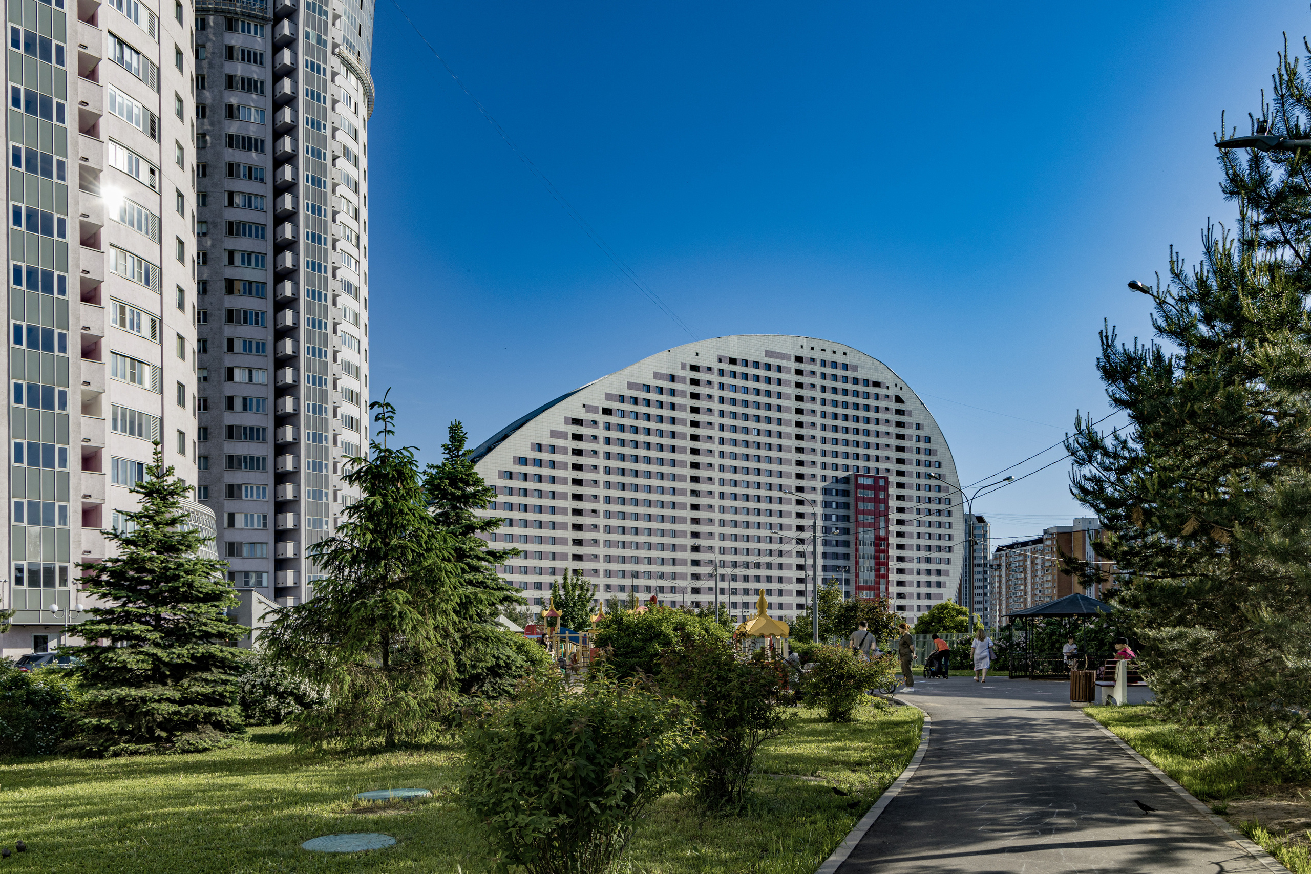 Здания современной Москвы. Семейный и детский фотограф в Москве Людмила Степанова