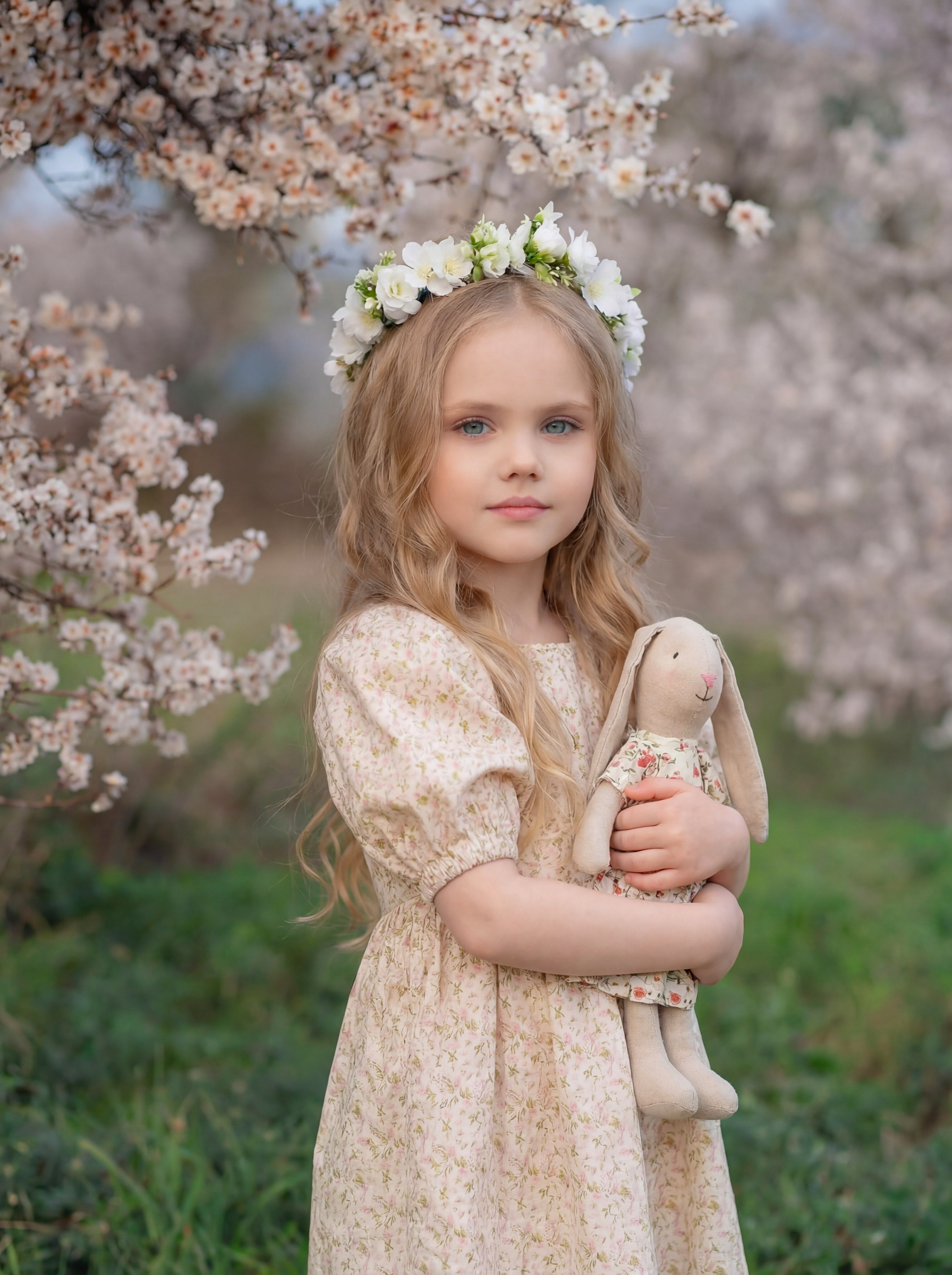 Цветущий сад. Детская фотостудия Москва