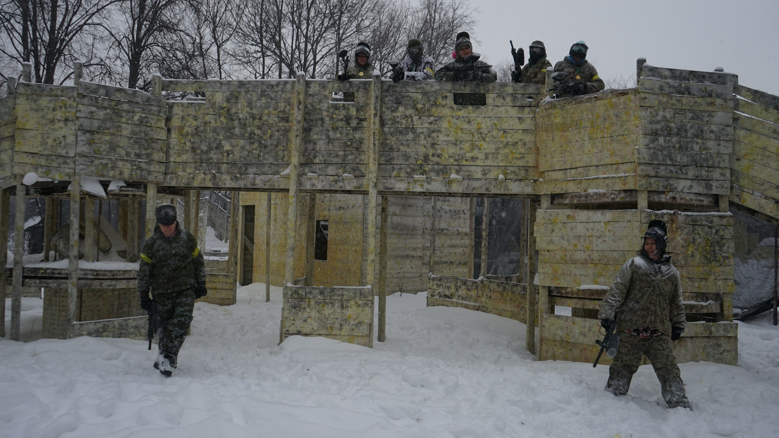 Пейнтбол + шашлыки | 21.02.2021. Галерея Фантим