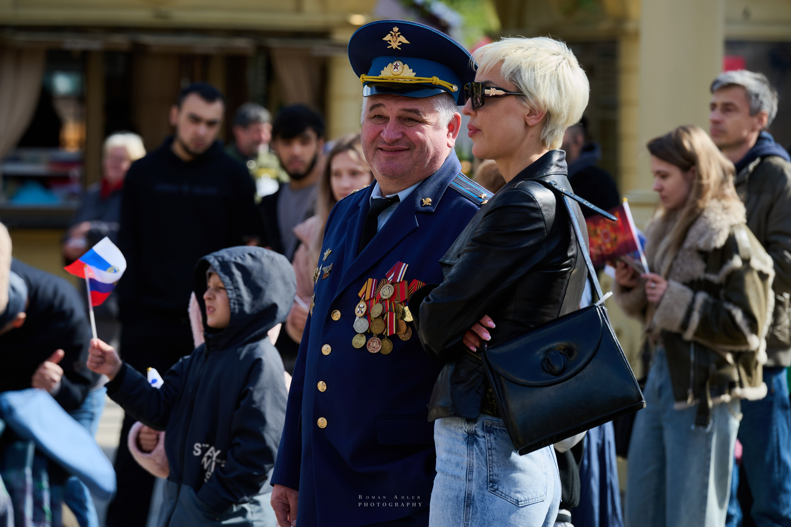 Московская весна Победы. Фотограф Роман Адлер