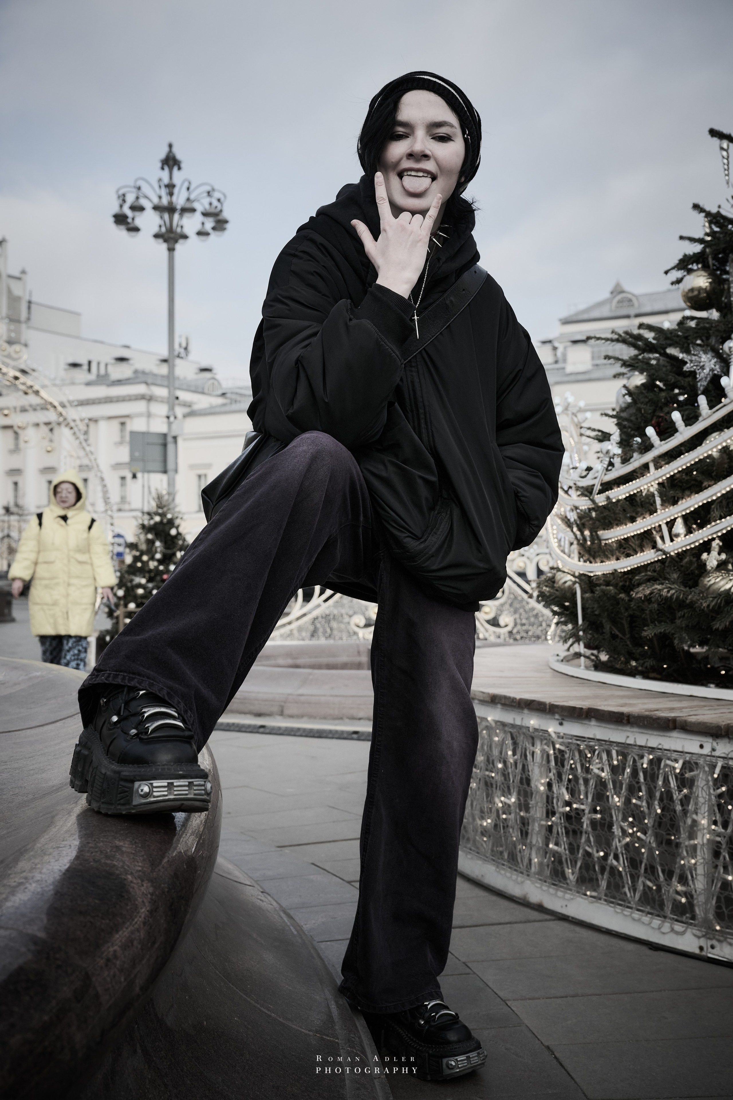 Февральская Москва. Фотограф Роман Адлер